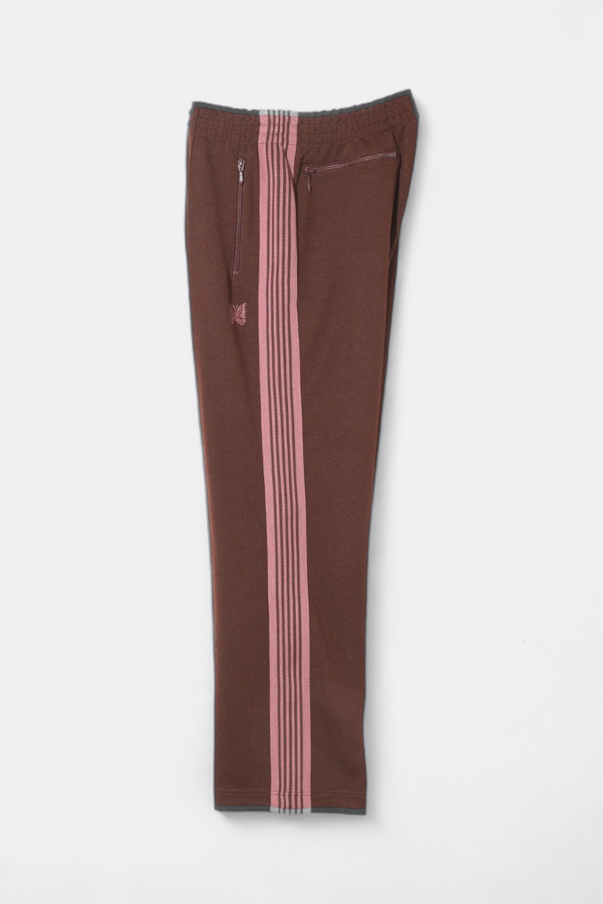 Needles - Track Pant Smooth Polyester (Brown)