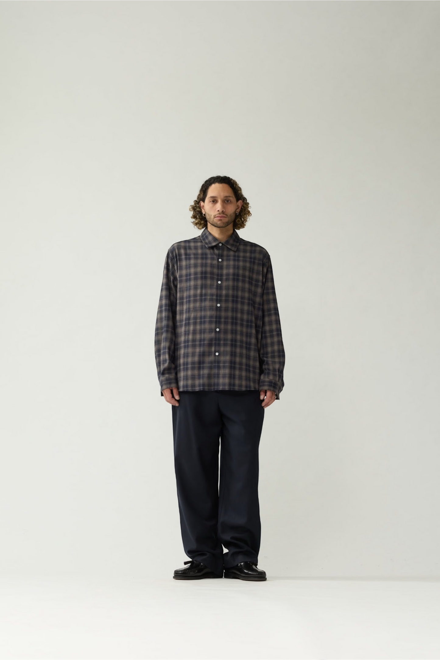 NEW AMSTERDAM SURF ASSOCIATION Beach Shirt Night | Chemise Carreaux Unisexe Surf | Edgar Bdx