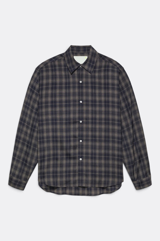 NEW AMSTERDAM SURF ASSOCIATION Beach Shirt Night | Chemise Carreaux Unisexe Surf | Edgar Bdx
