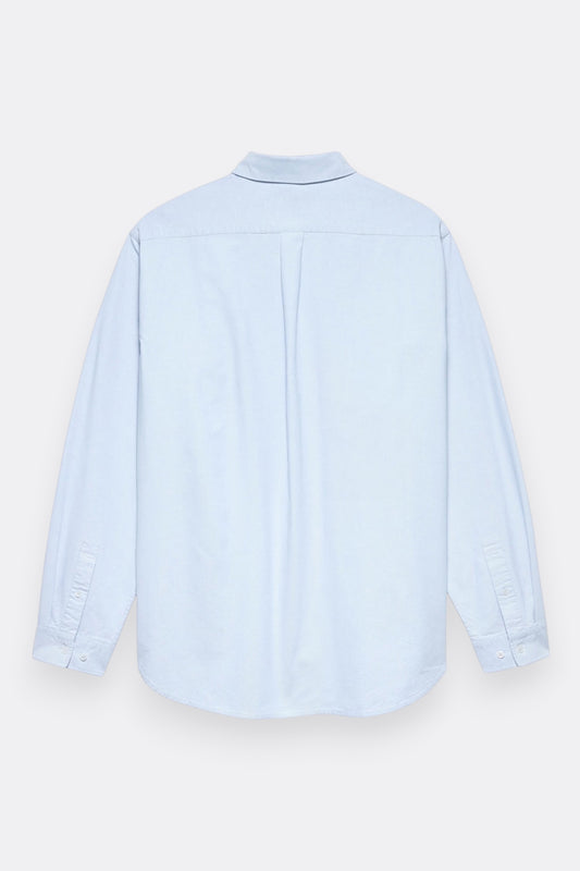 New Amsterdam Surf Association Beach Shirt Oxford Light Blue | Chemise | Edgar Bdx