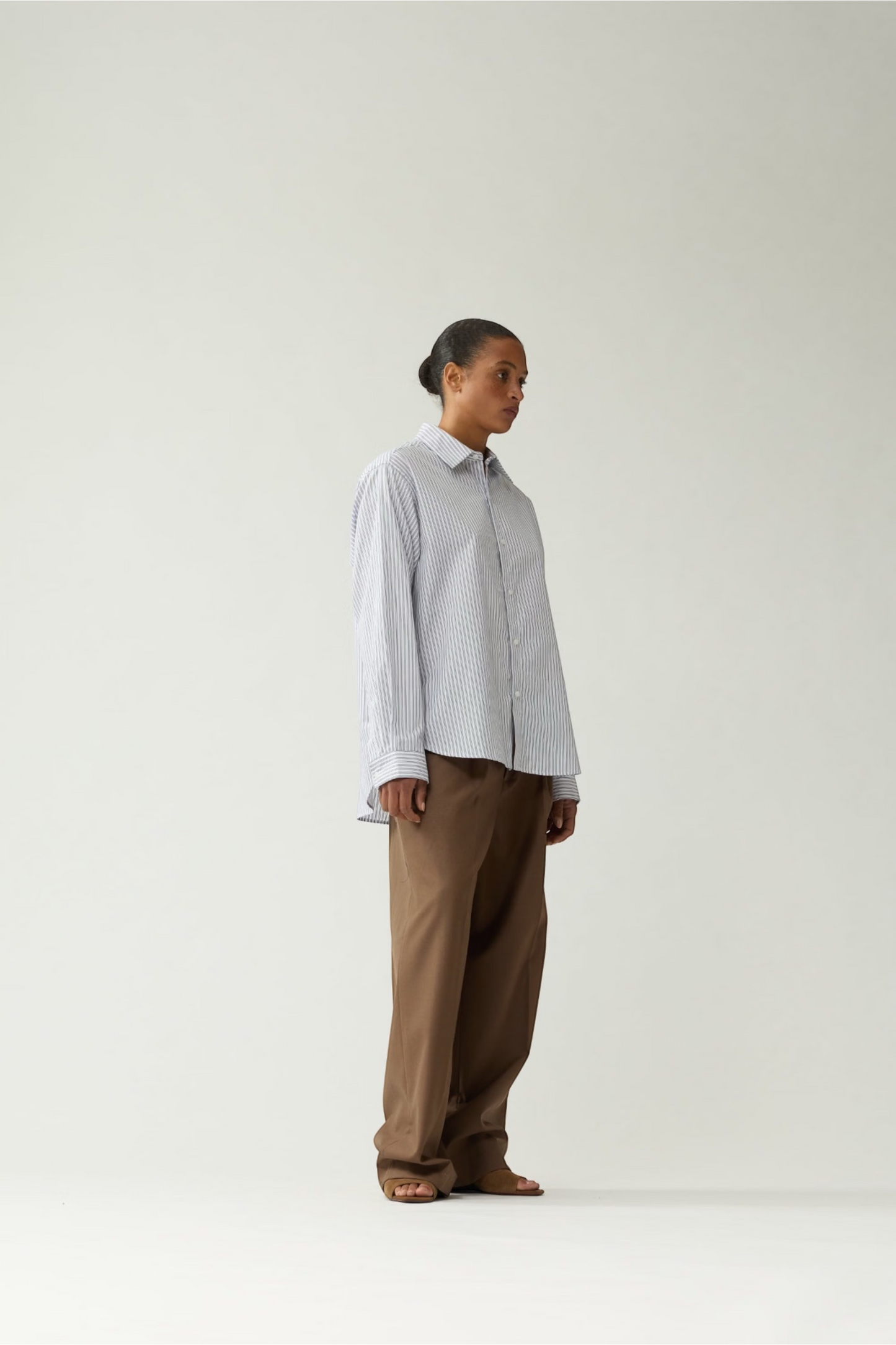 NEW AMSTERDAM SURF ASSOCIATION Beach Shirt White Black | Chemise Rayée Unisexe Surf | Edgar Bdx