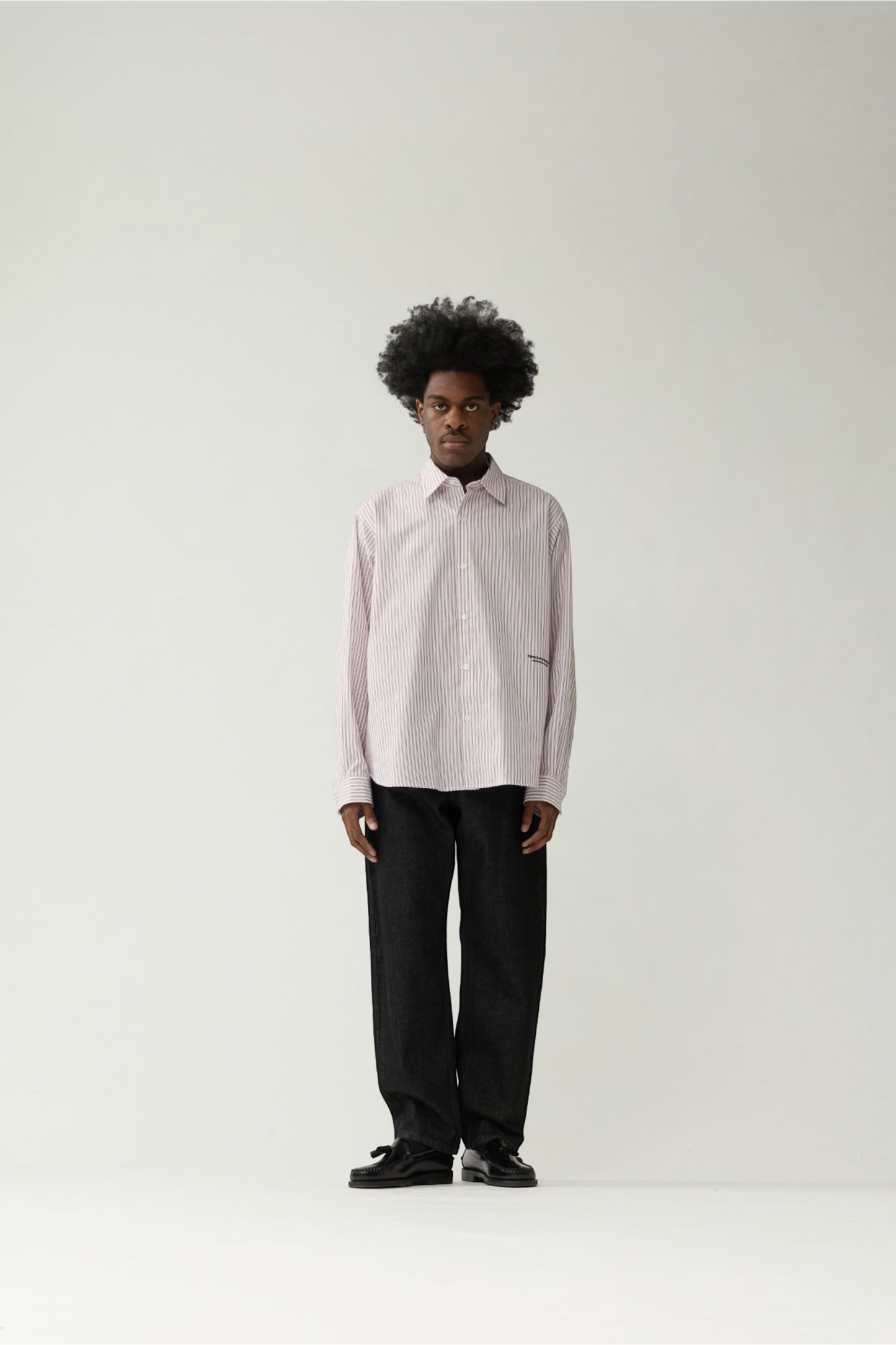 NEW AMSTERDAM SURF ASSOCIATION Beach Shirt White Red | Chemise Rayée Unisexe Surf | Edgar Bdx