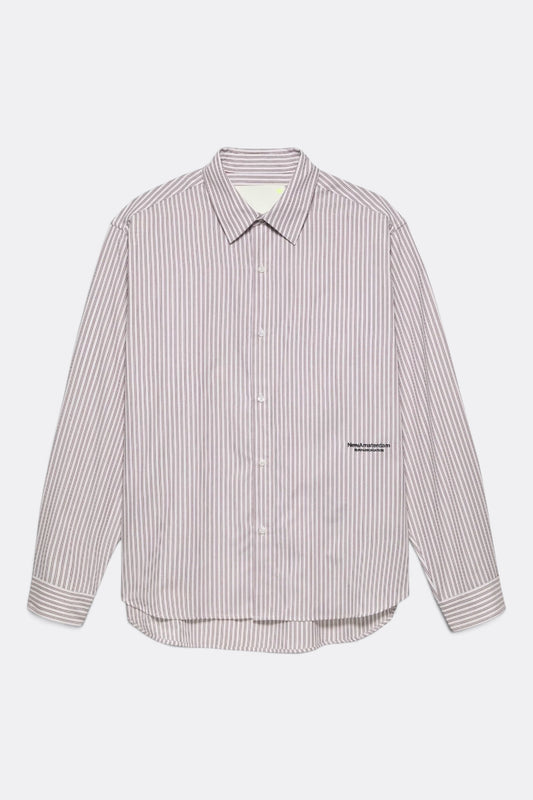 NEW AMSTERDAM SURF ASSOCIATION Beach Shirt White Red | Chemise Rayée Unisexe Surf | Edgar Bdx