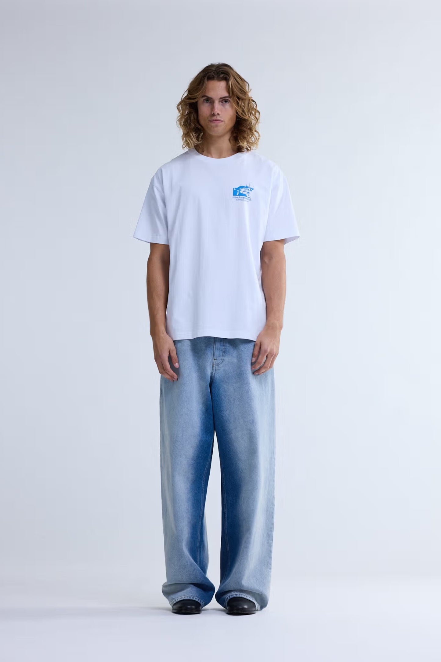 New Amsterdam Surf Association - Beach Sign Tee (White)