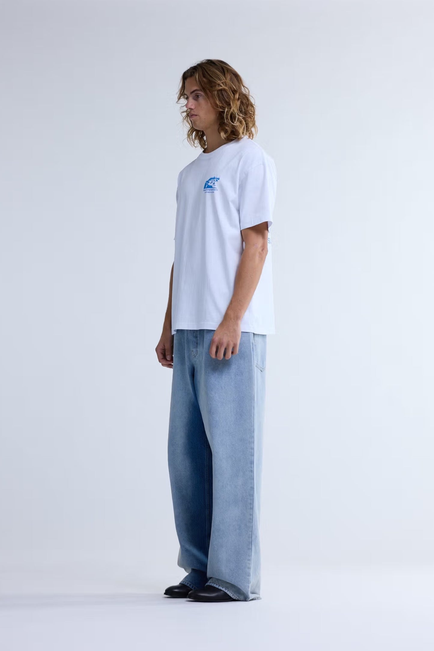 New Amsterdam Surf Association - Beach Sign Tee (White)