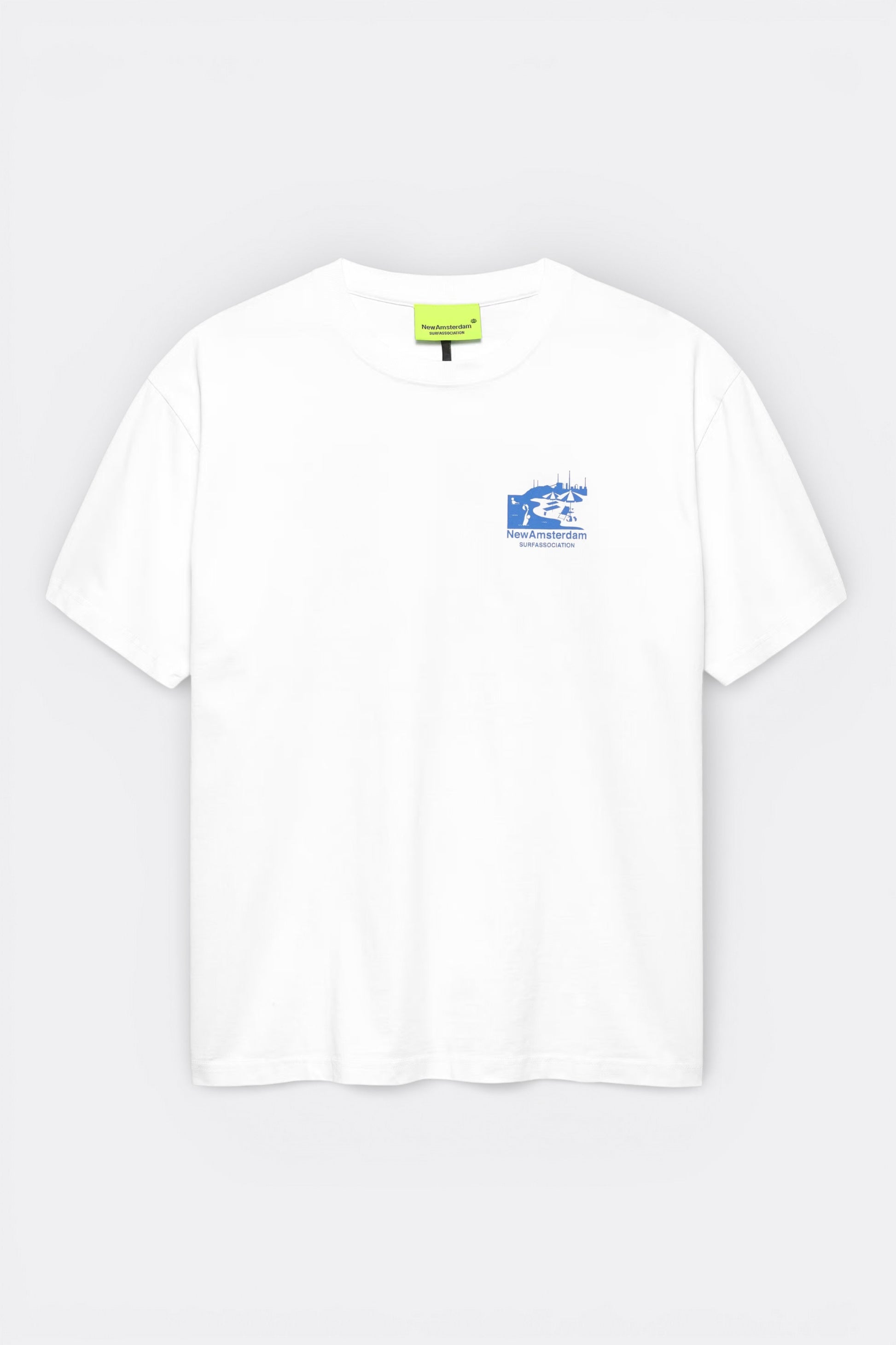 New Amsterdam Surf Association - Beach Sign Tee (White)
