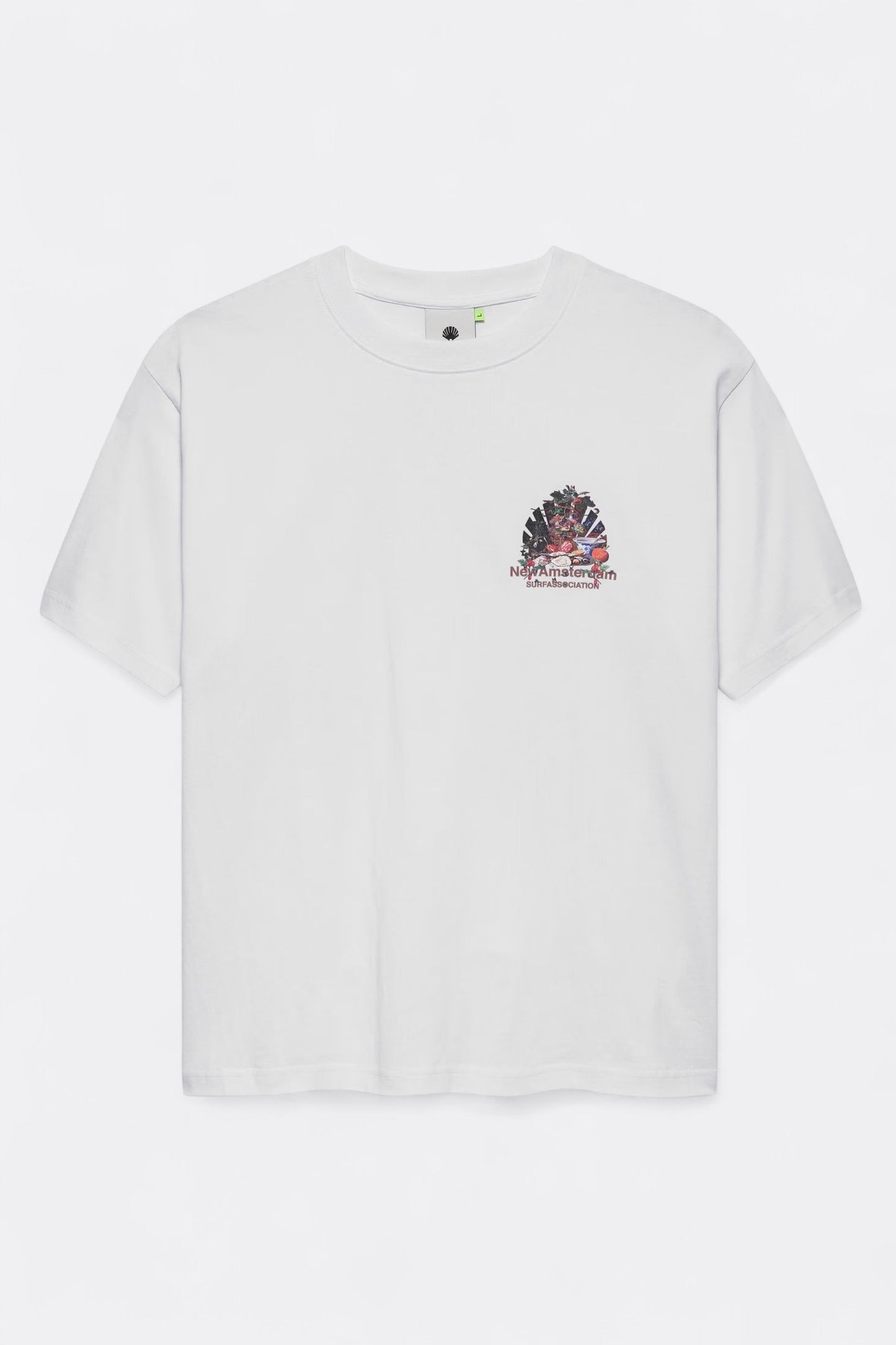 New Amsterdam Surf Association - Buffet Tee (White)