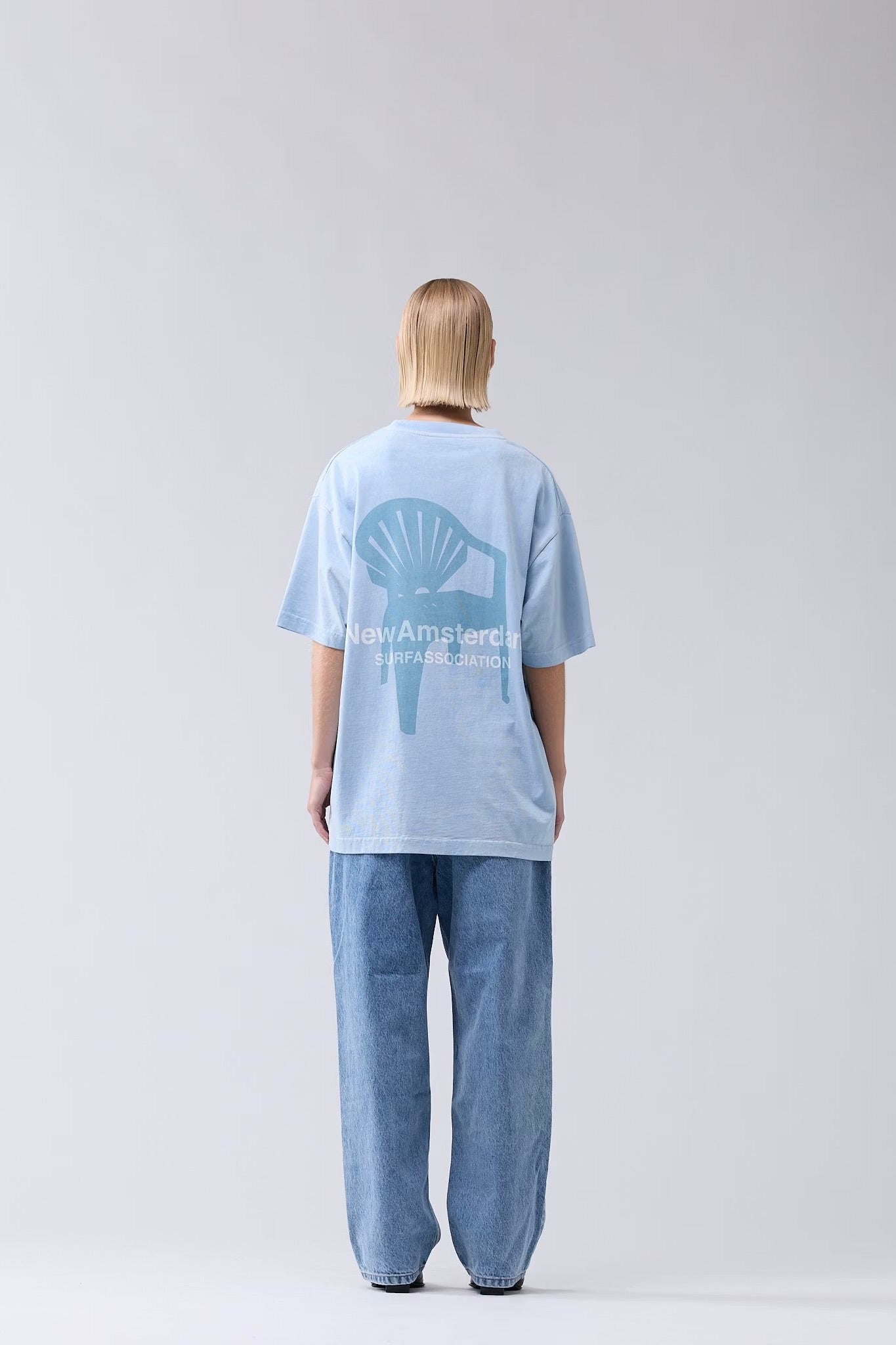 New Amsterdam Surf Association - Chair Tee (Blue)