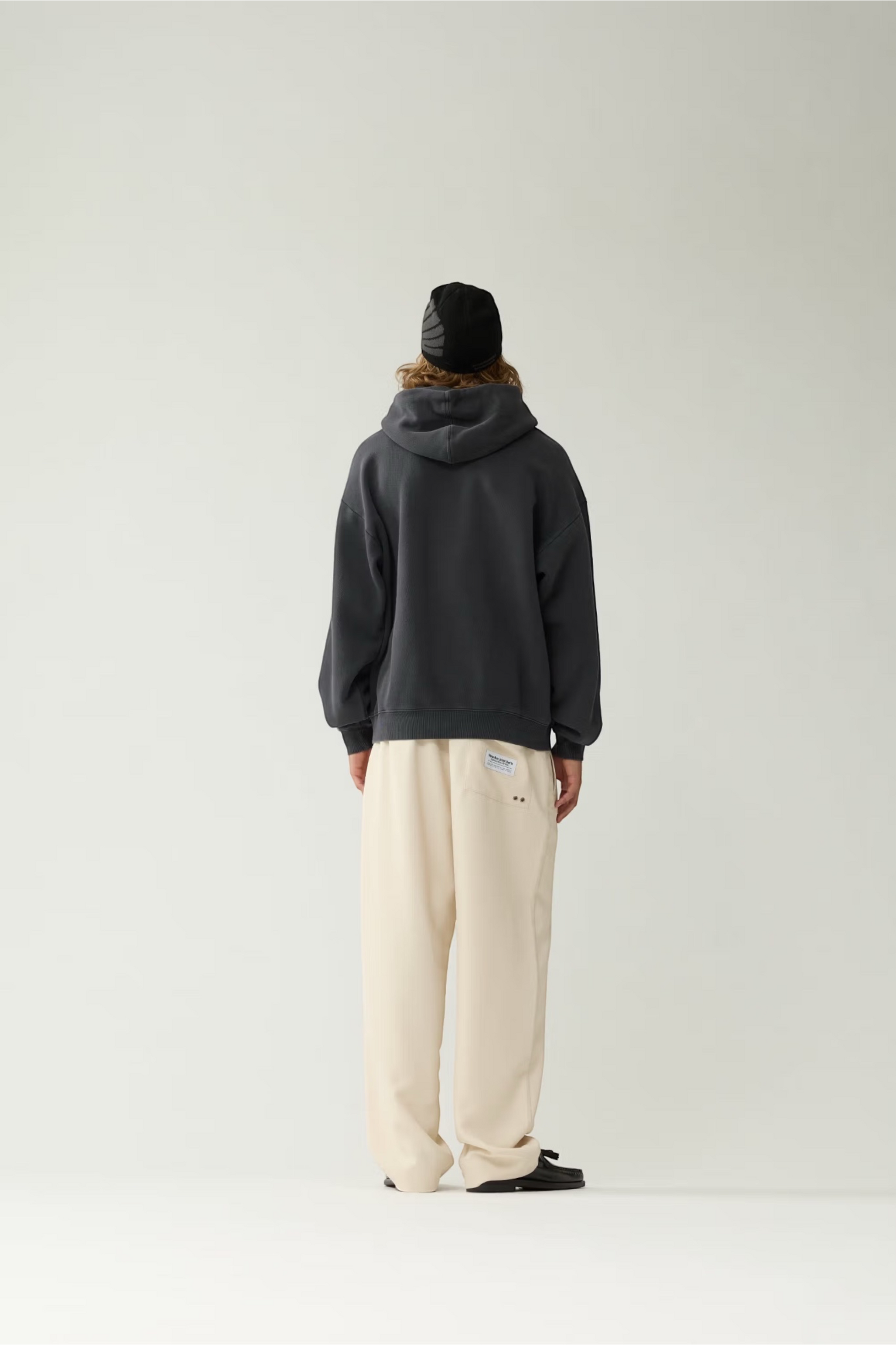 NEW AMSTERDAM SURF ASSOCIATION Chop Hoodie Caviar | Hoodie Coton Premium | Edgar Bdx