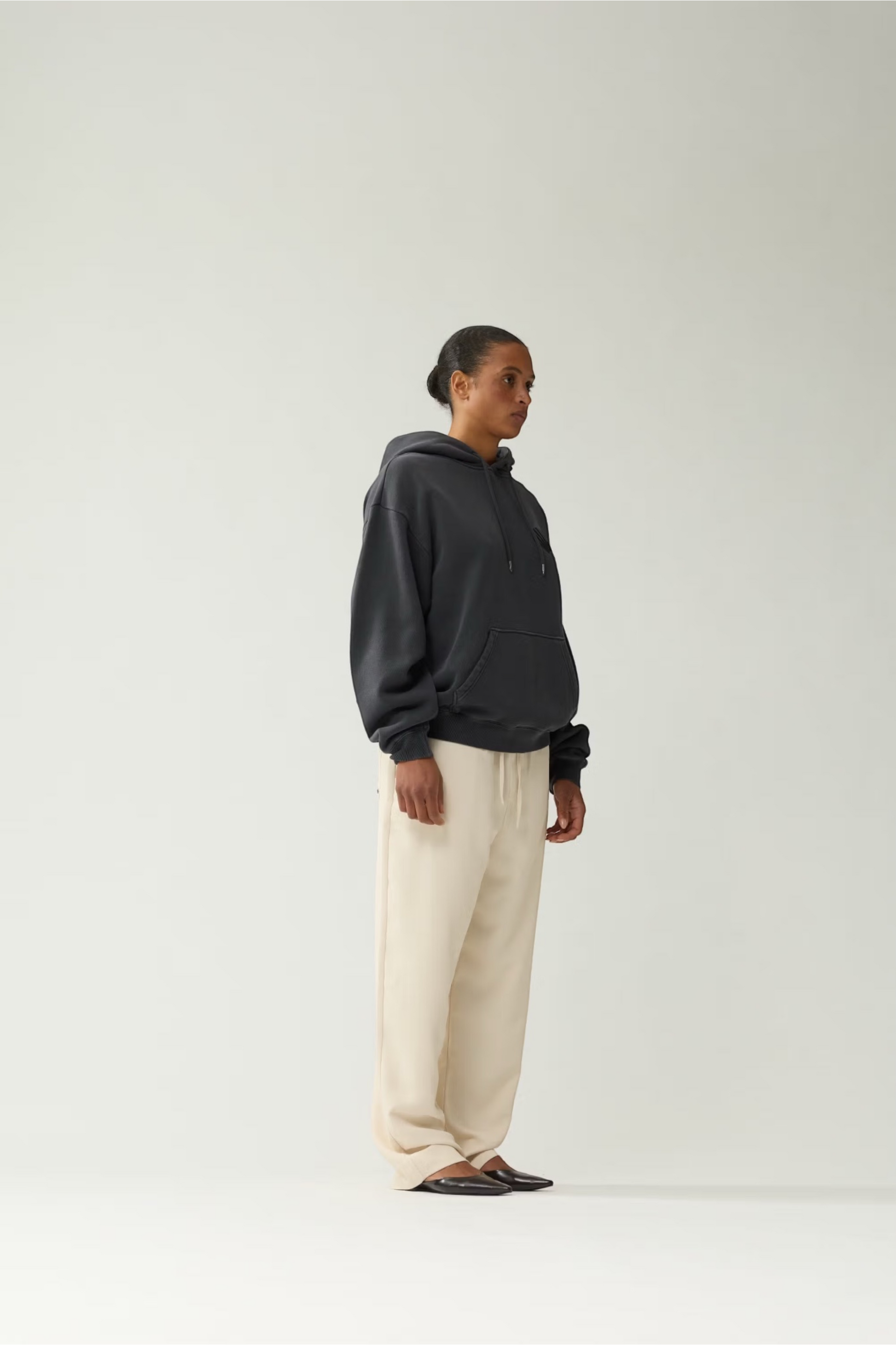 NEW AMSTERDAM SURF ASSOCIATION Chop Hoodie Caviar | Hoodie Coton Premium | Edgar Bdx