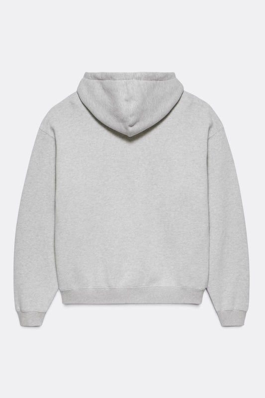 NEW AMSTERDAM SURF ASSOCIATION Chop Zip Hoodie Grey Melange | Hoodie Coton Premium | Edgar Bdx