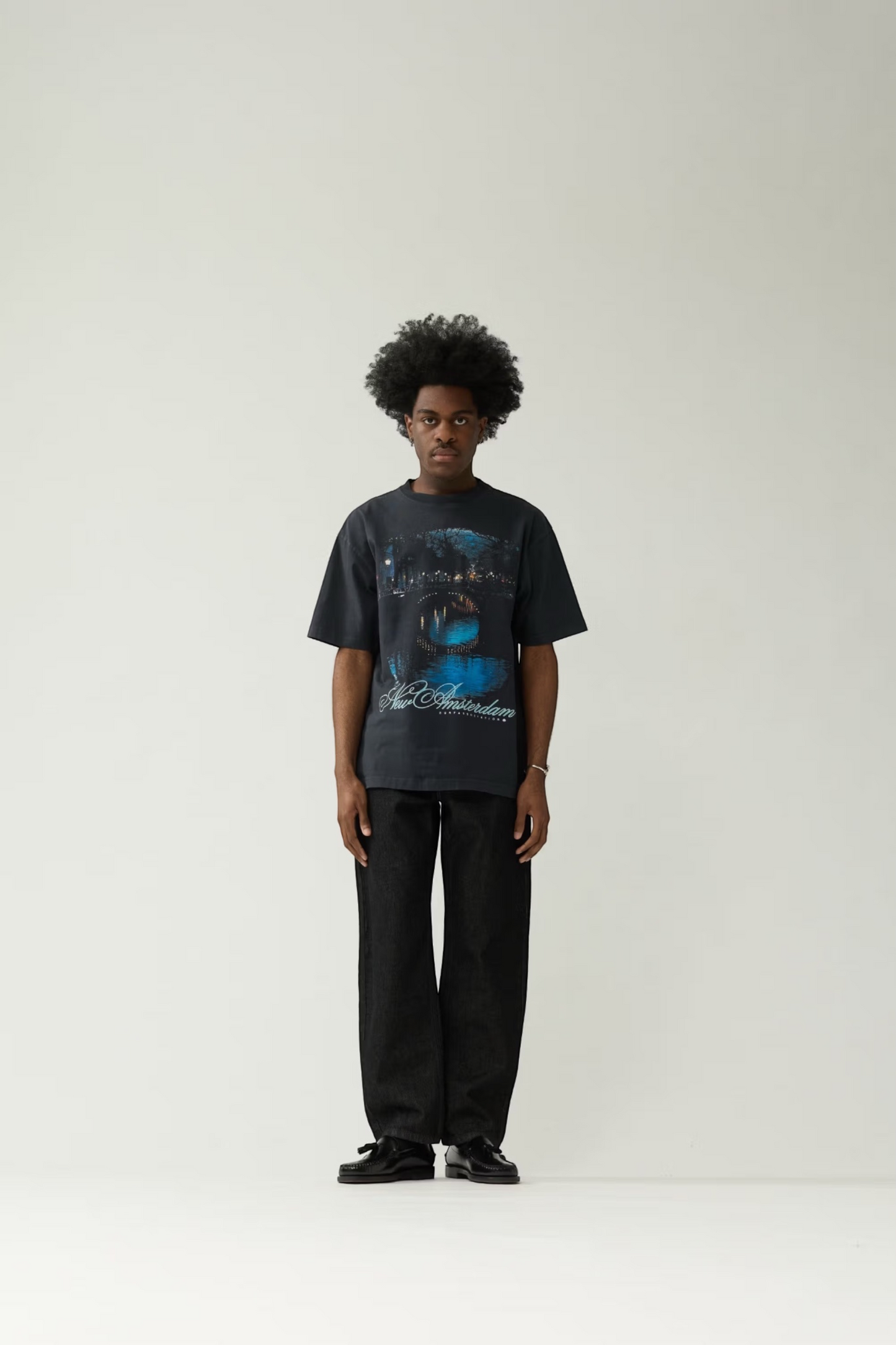 NEW AMSTERDAM SURF ASSOCIATION City of Water Tee Caviar | T-Shirt Coton Premium | Edgar Bdx