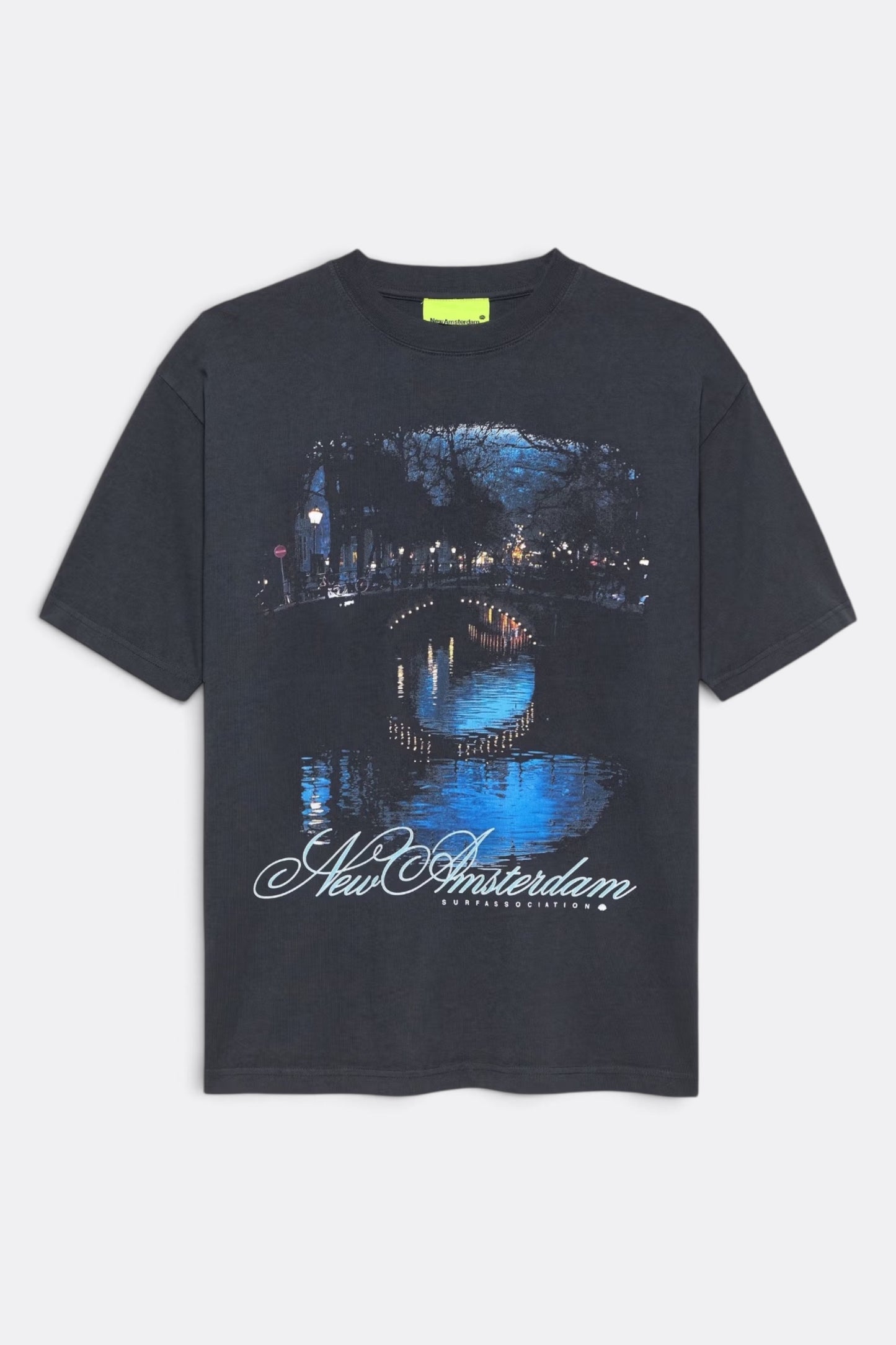 NEW AMSTERDAM SURF ASSOCIATION City of Water Tee Caviar | T-Shirt Coton Premium | Edgar Bdx