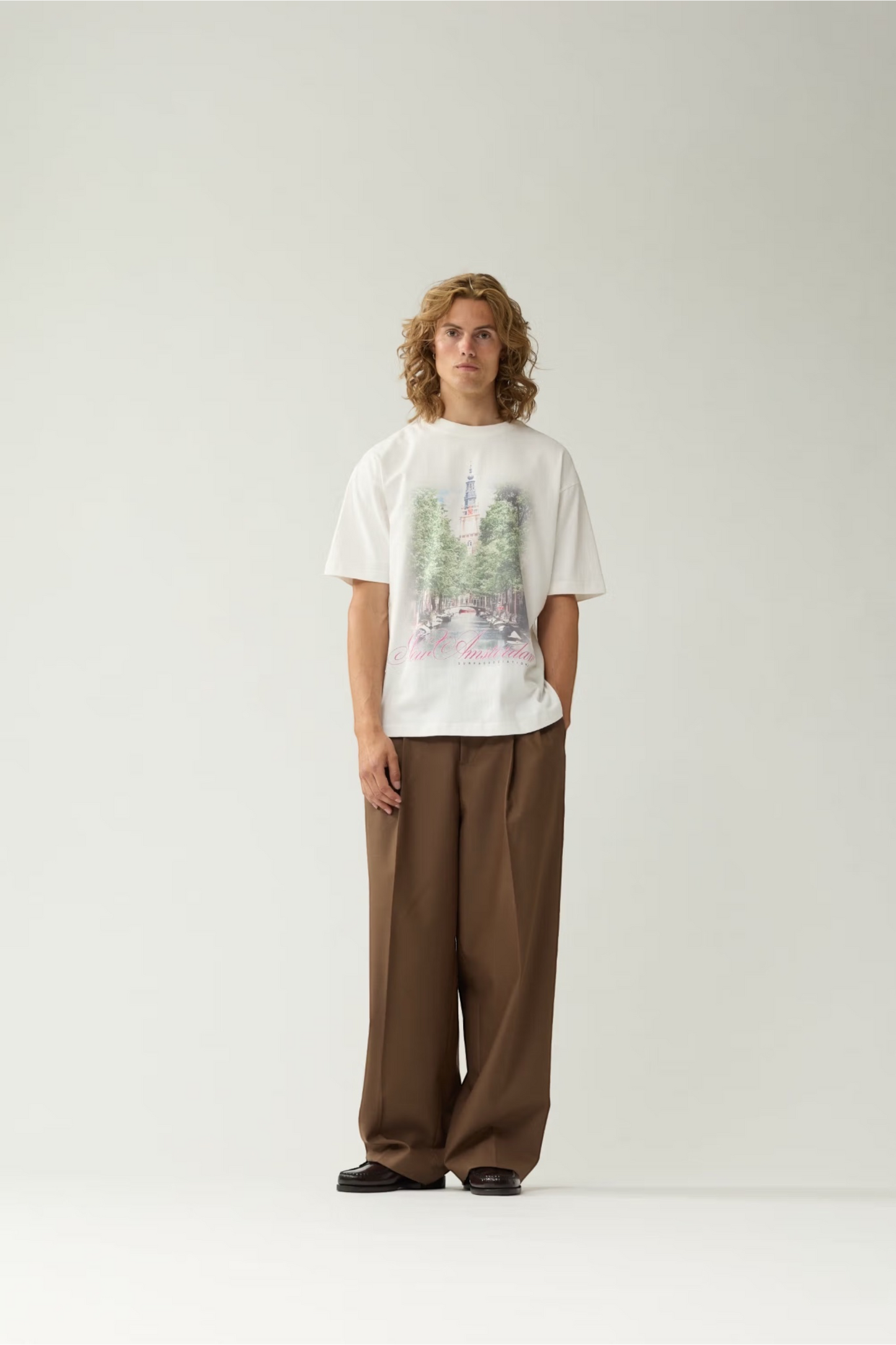 NEW AMSTERDAM SURF ASSOCIATION City of Water Tee Washed White | T-Shirt Coton Premium | Edgar Bdx