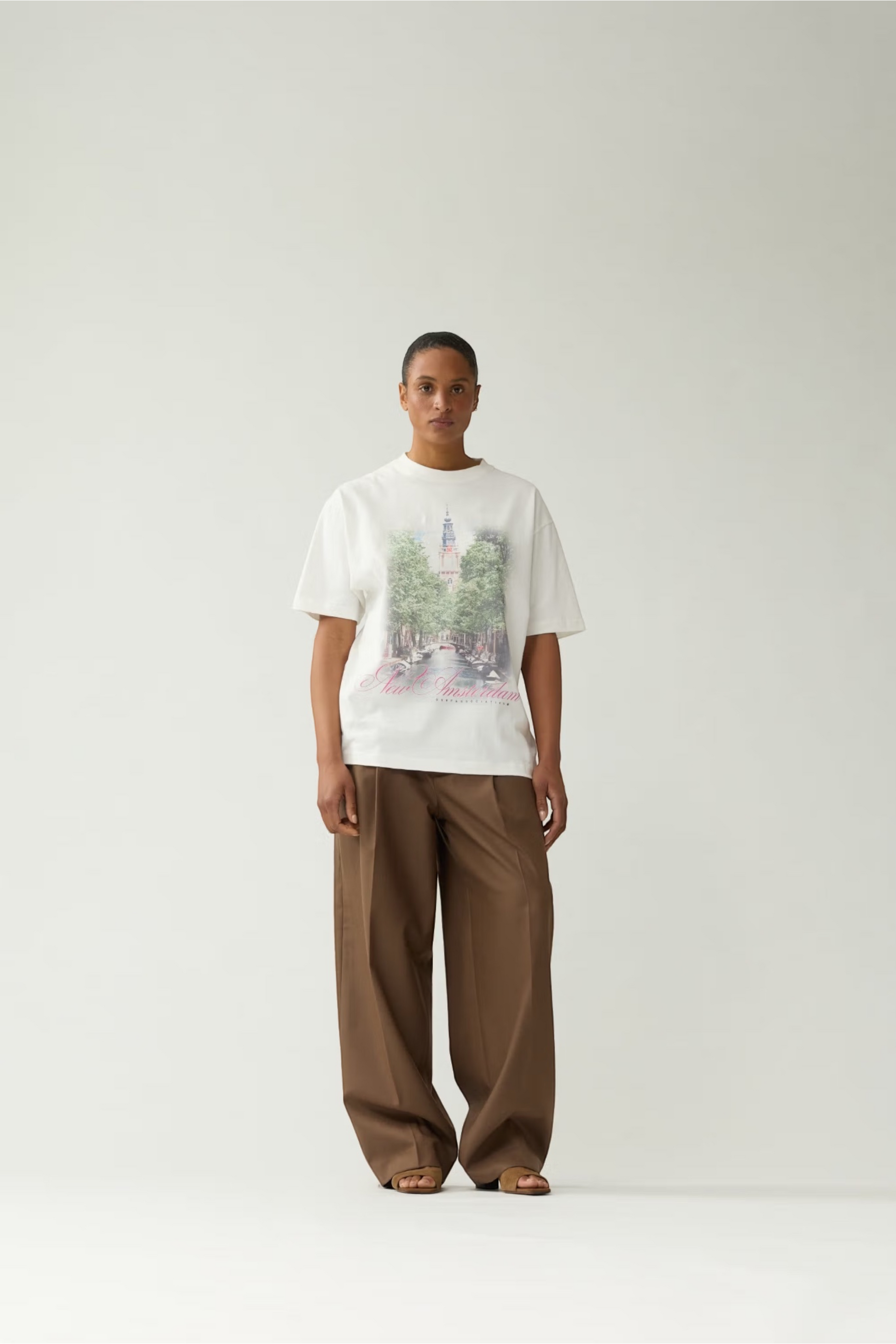 NEW AMSTERDAM SURF ASSOCIATION City of Water Tee Washed White | T-Shirt Coton Premium | Edgar Bdx