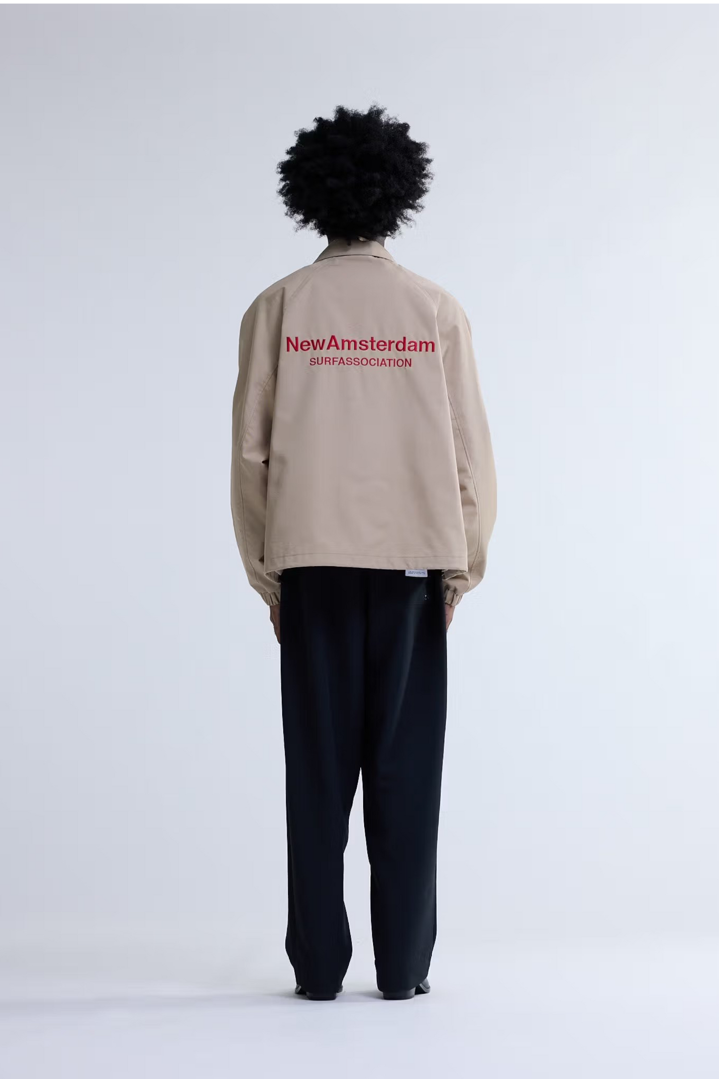 New Amsterdam Surf Association - Coach Jacket (Sand)