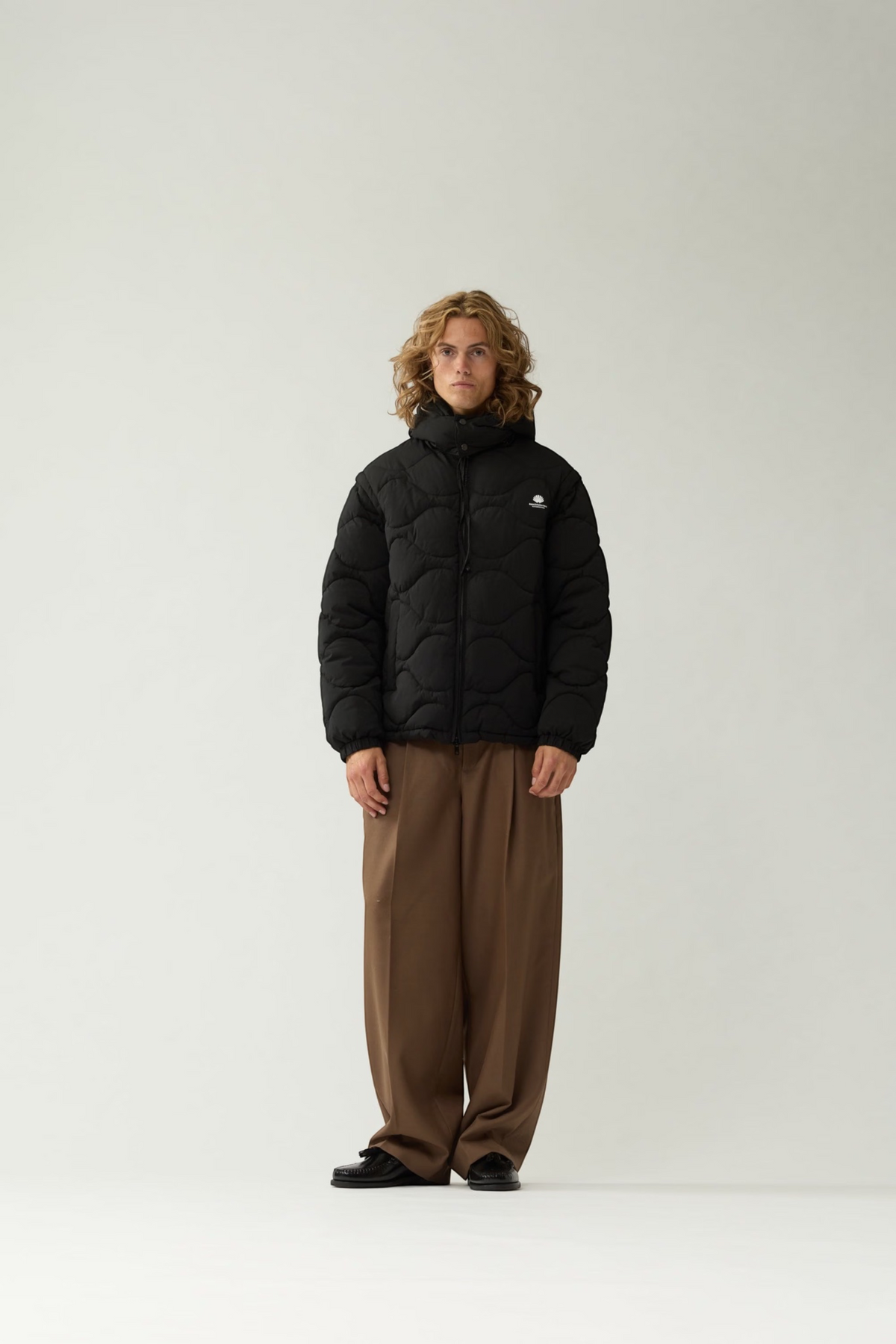NEW AMSTERDAM SURF ASSOCIATION Detachable Jacket Black | Edgar Bdx