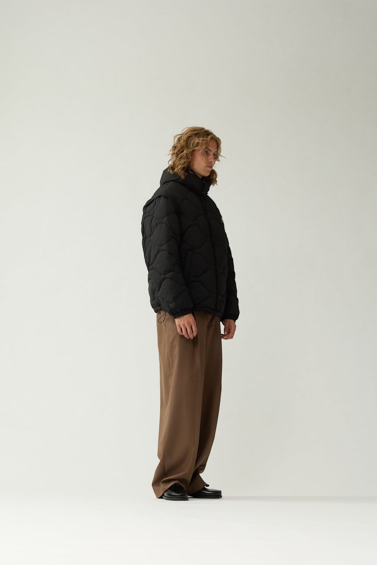 NEW AMSTERDAM SURF ASSOCIATION Detachable Jacket Black | Edgar Bdx