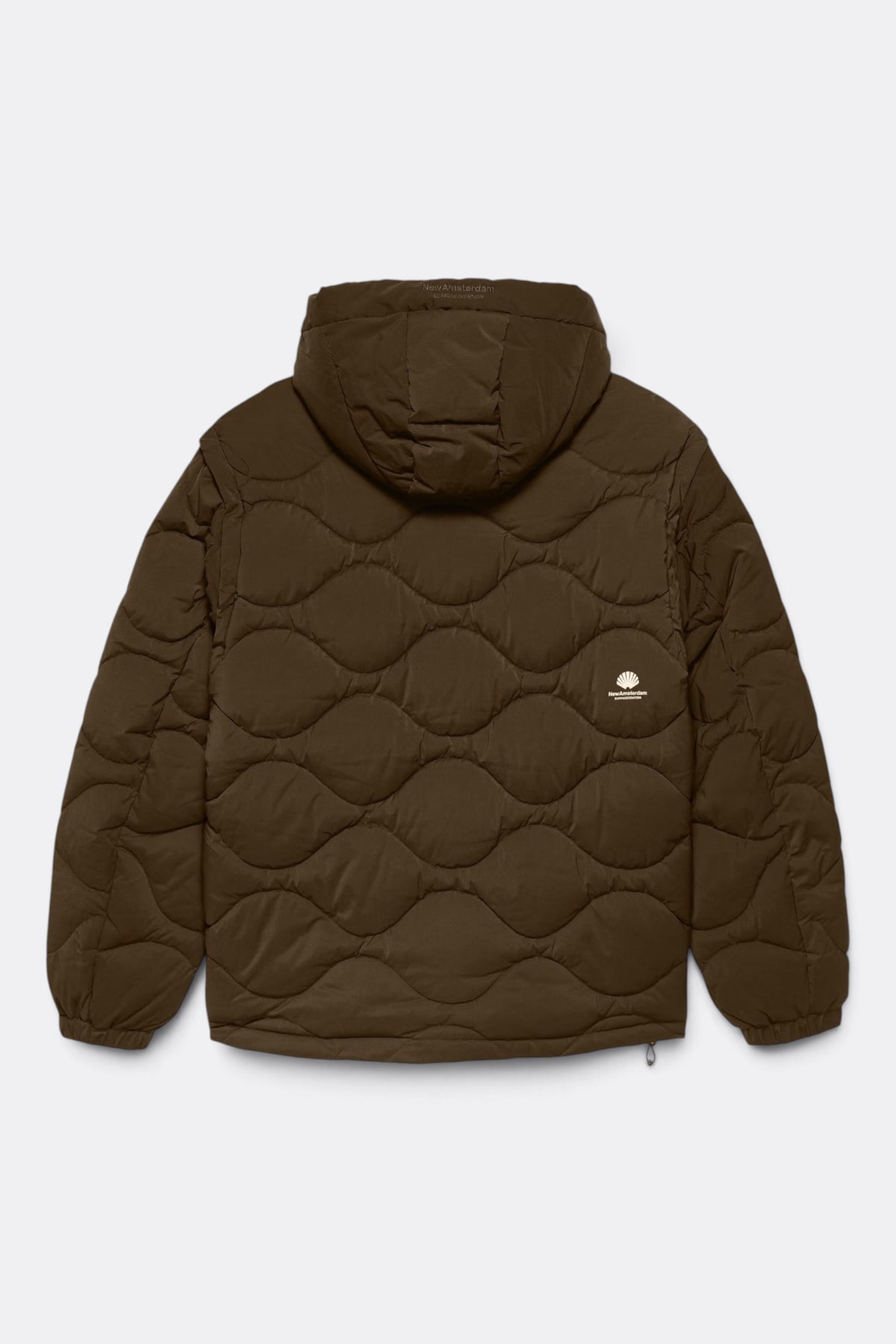 NEW AMSTERDAM SURF ASSOCIATION Detachable Jacket Brown | Edgar Bdx