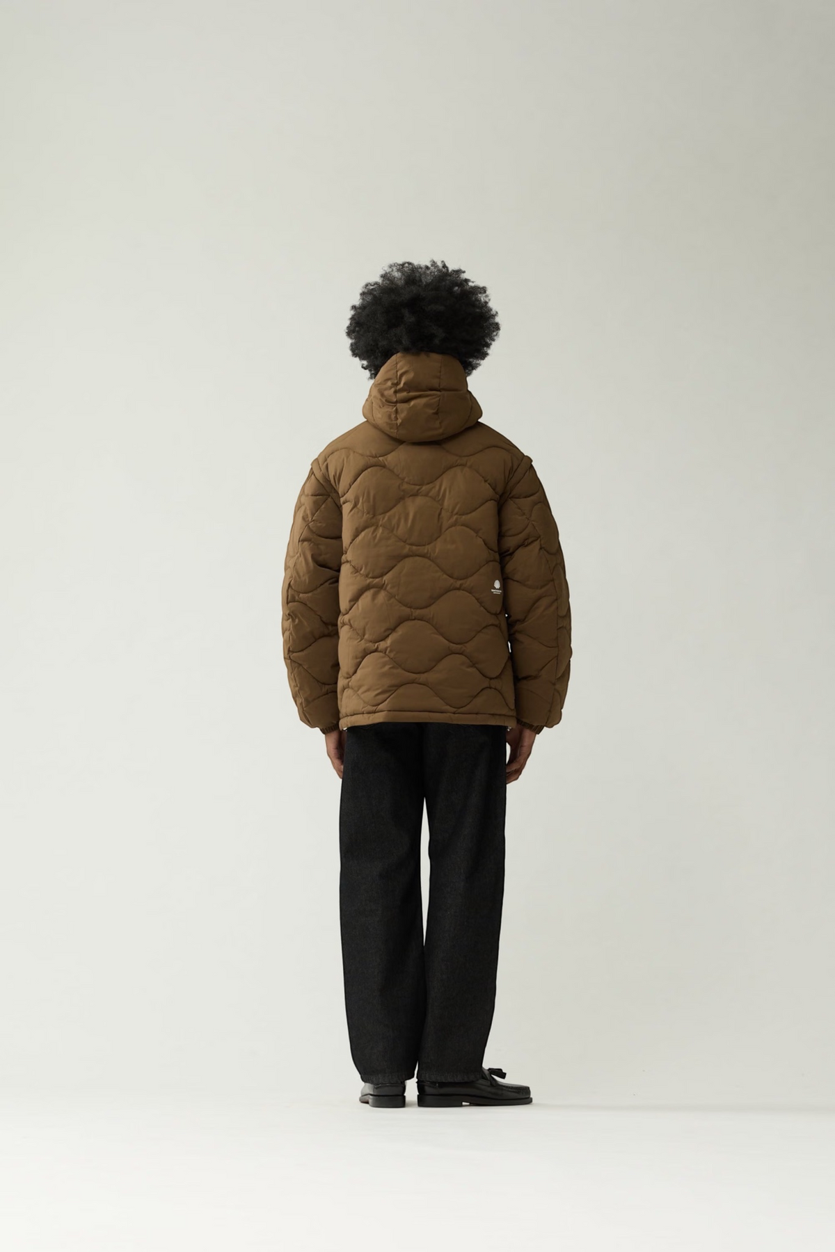 NEW AMSTERDAM SURF ASSOCIATION Detachable Jacket Brown | Edgar Bdx