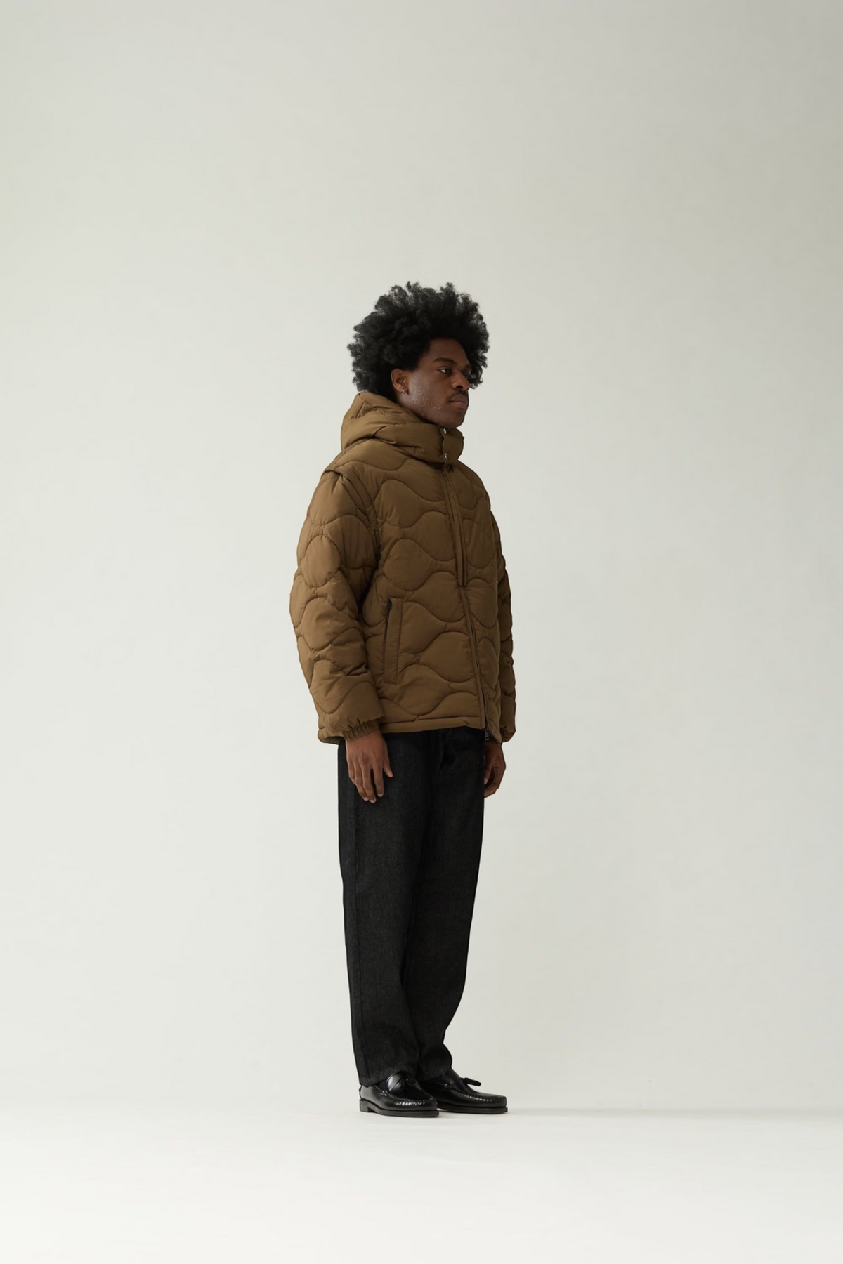NEW AMSTERDAM SURF ASSOCIATION Detachable Jacket Brown | Edgar Bdx
