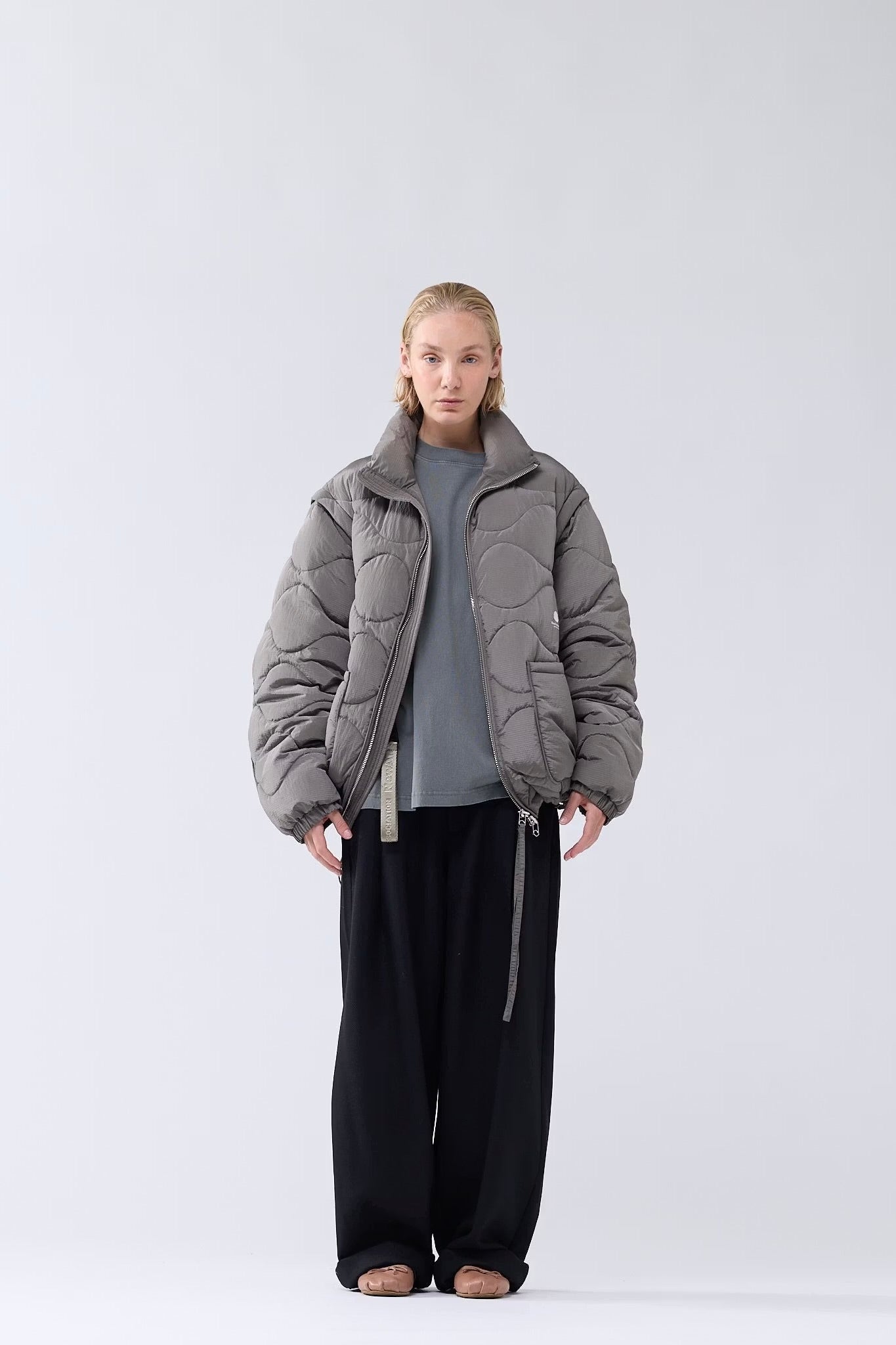 New Amsterdam Surf Association - Detachable Jacket (Dark Taupe)