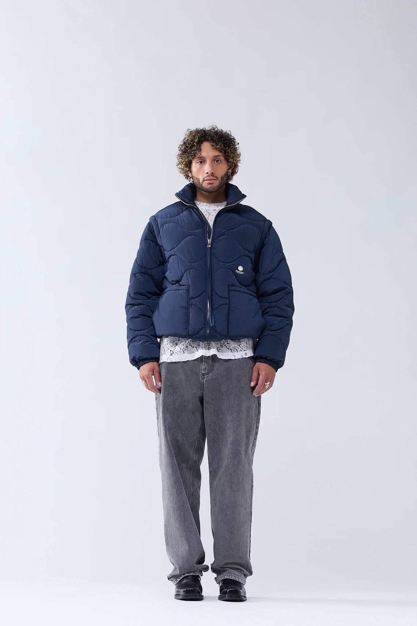 New Amsterdam Surf Association - Detachable Jacket (Marine Blue)