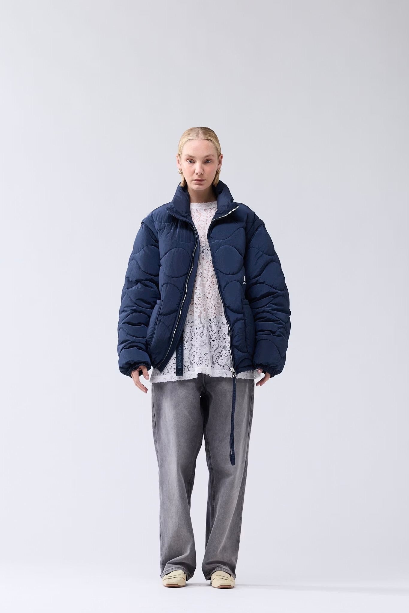 New Amsterdam Surf Association - Detachable Jacket (Marine Blue)