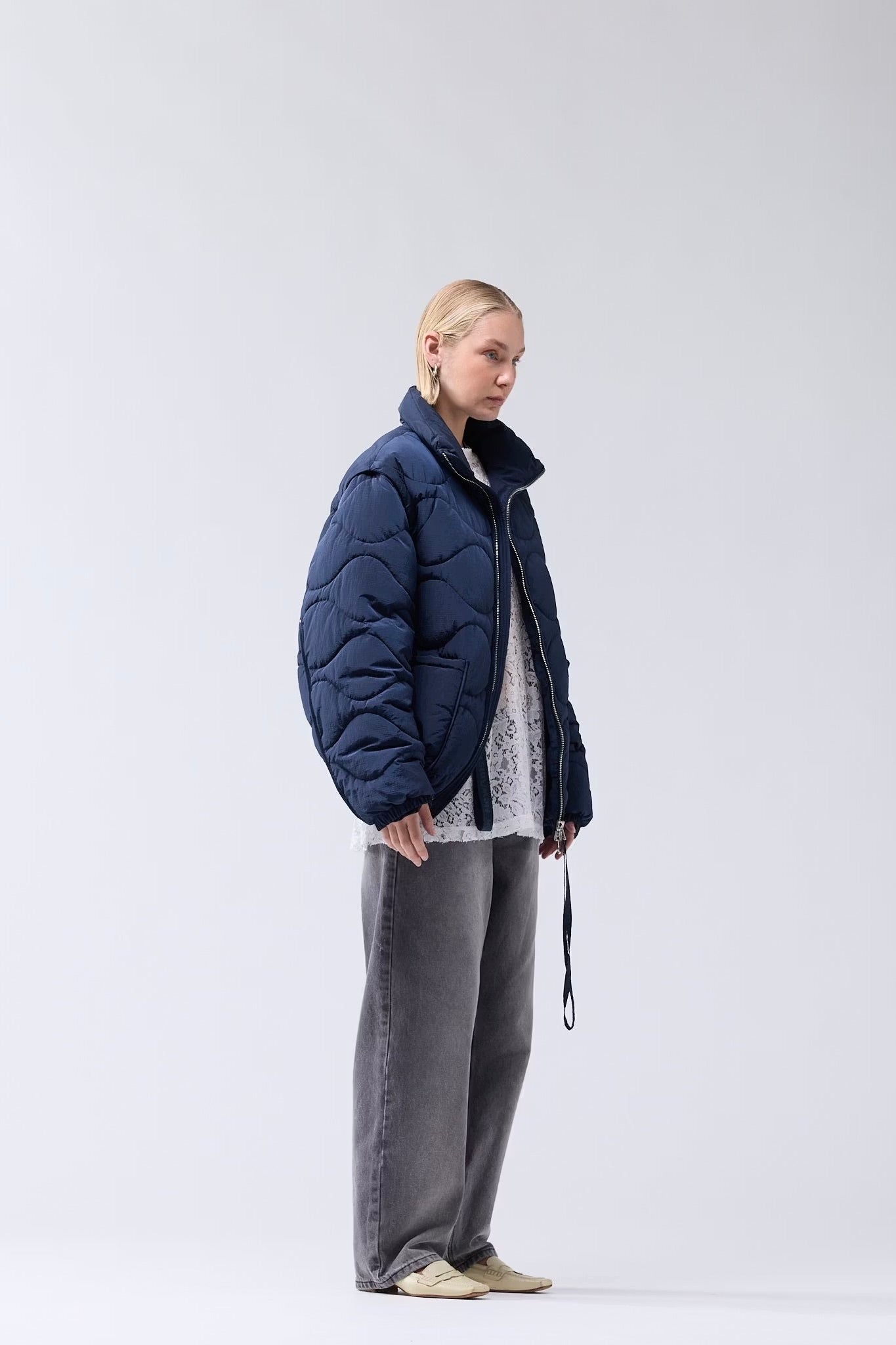 New Amsterdam Surf Association - Detachable Jacket (Marine Blue)