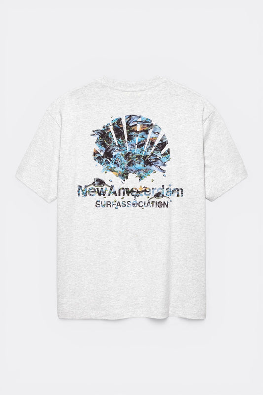 New Amsterdam Surf Association Dolphin Tee Ash | T-Shirt Coton | Edgar Bdx
