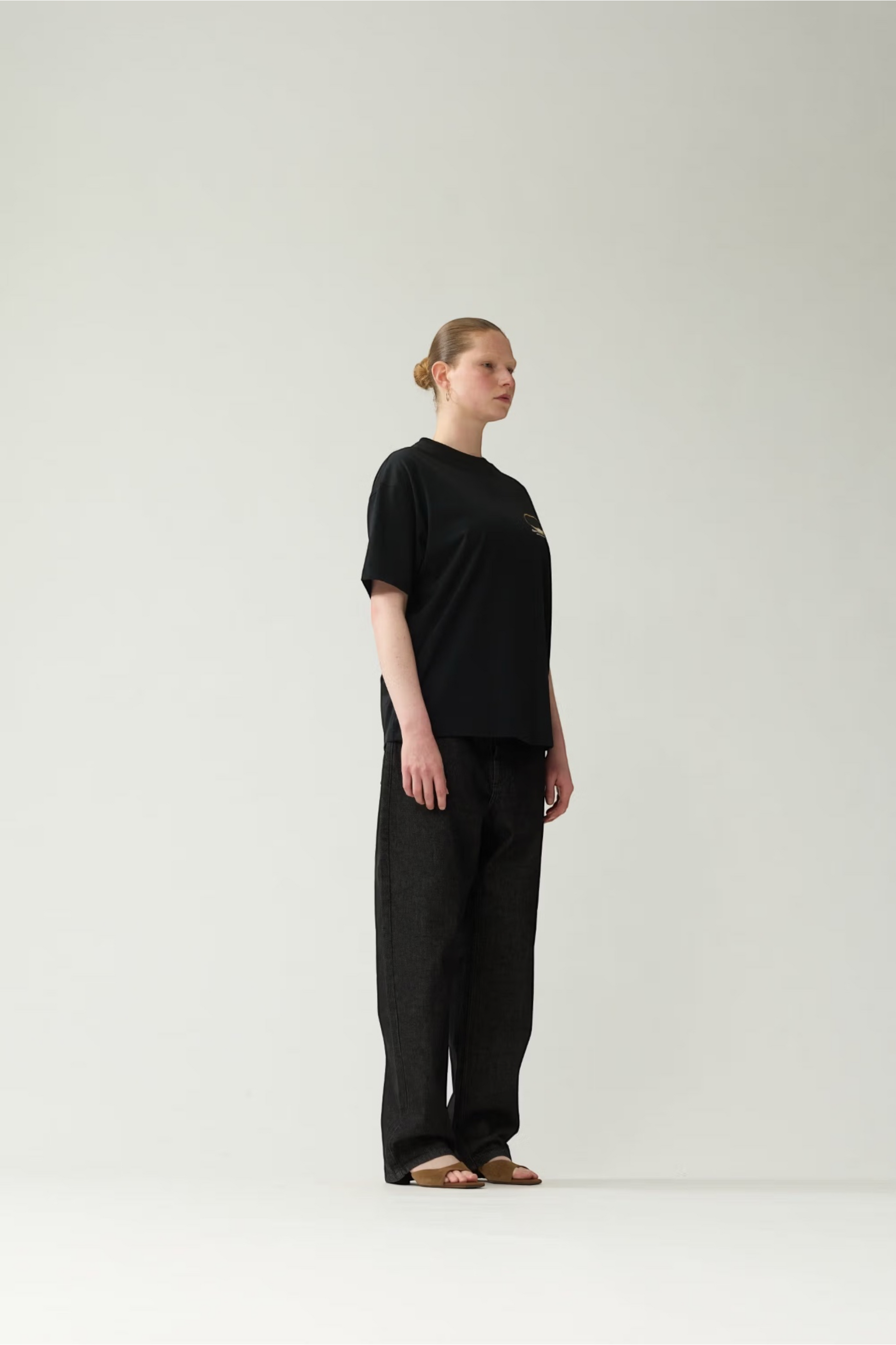 NEW AMSTERDAM SURF ASSOCIATION Eclipse Tee Black | T-Shirt Coton Premium | Edgar Bdx