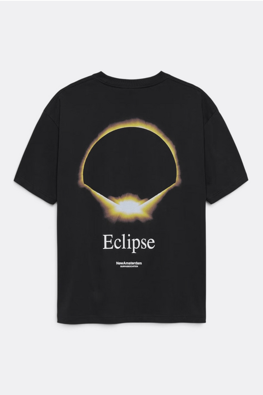 NEW AMSTERDAM SURF ASSOCIATION Eclipse Tee Black | T-Shirt Coton Premium | Edgar Bdx