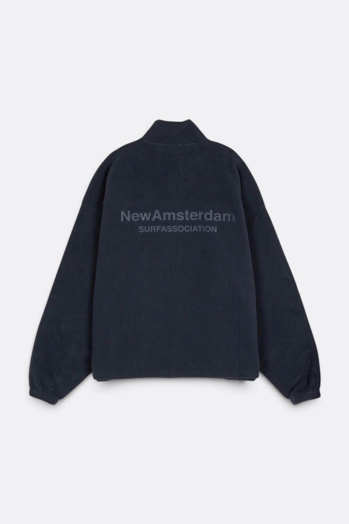 NEW AMSTERDAM SURF ASSOCIATION Fleece Half Zip Night | Pull Polaire Demi-Zip Surf Urbain | Edgar Bdx