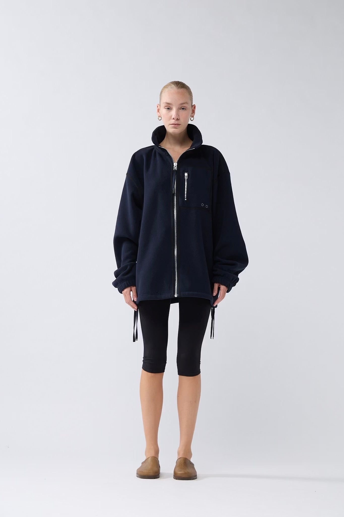 New Amsterdam Surf Association - Fleece Zip-Up (Night)