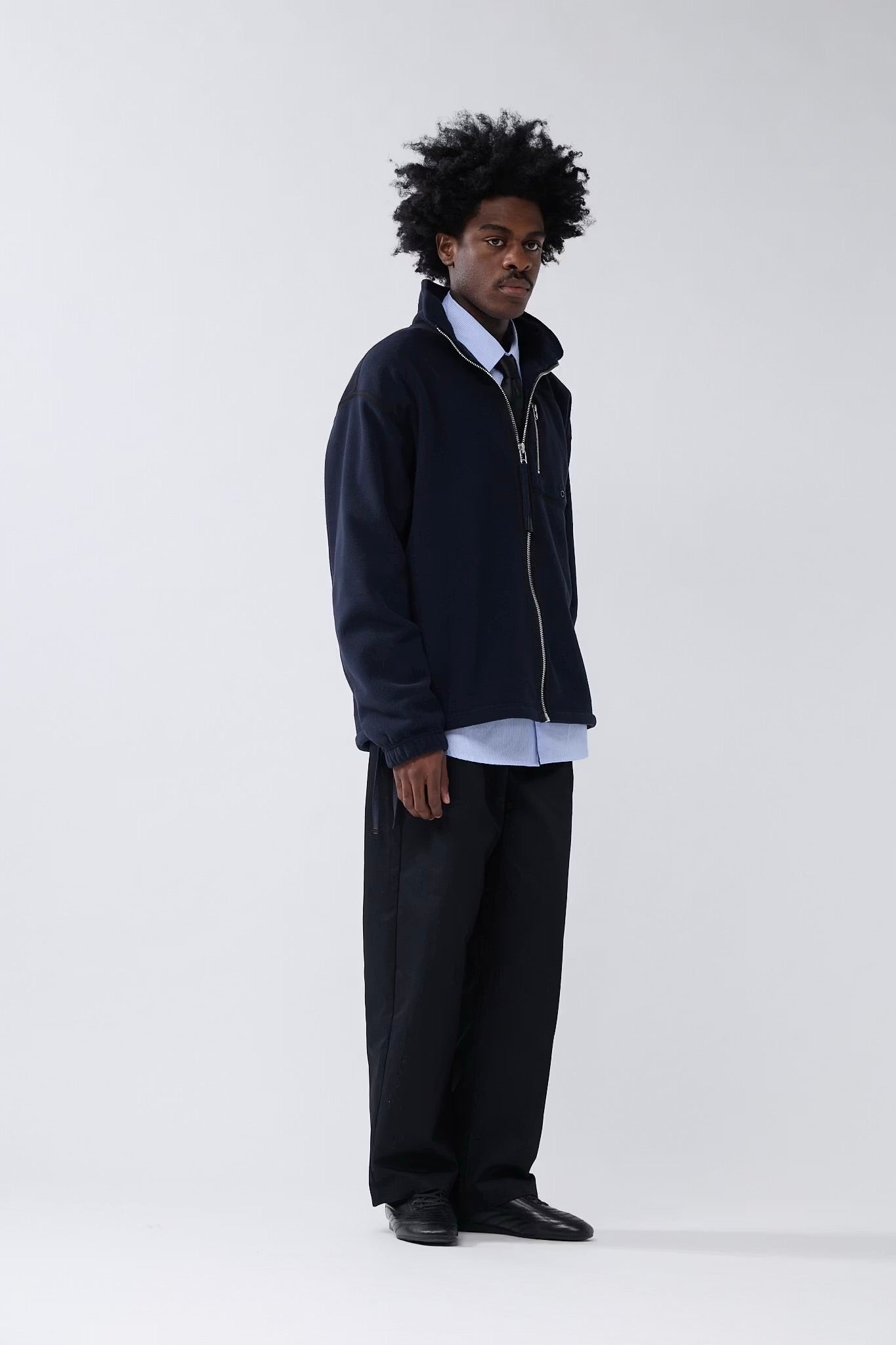 New Amsterdam Surf Association - Fleece Zip-Up (Night)