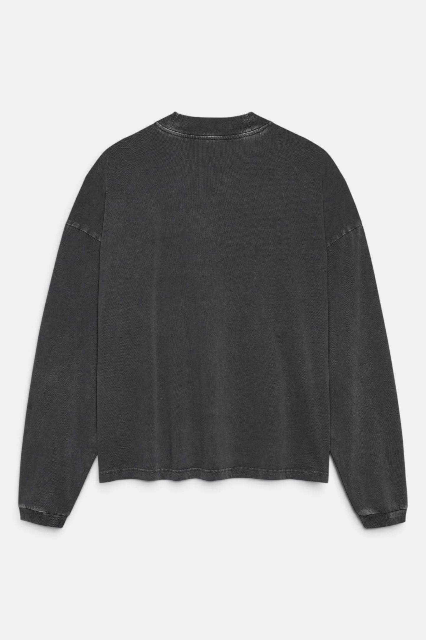 NEW AMSTERDAM SURF ASSOCIATION Heat Wave Longsleeve Tee Caviar | T-Shirt Coton Premium | Edgar Bdx