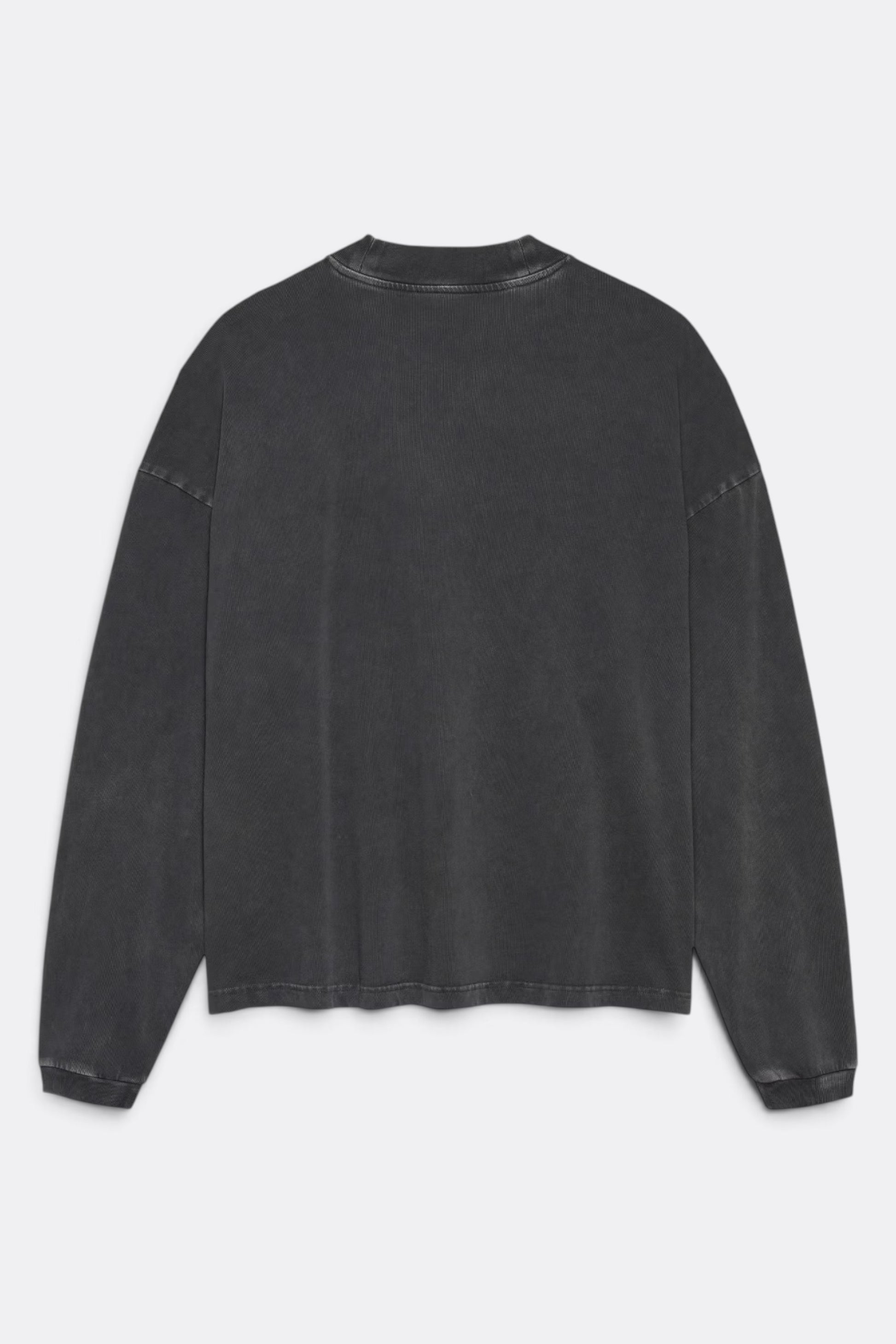 NEW AMSTERDAM SURF ASSOCIATION Heat Wave Longsleeve Tee Caviar | T-Shirt Coton Premium | Edgar Bdx