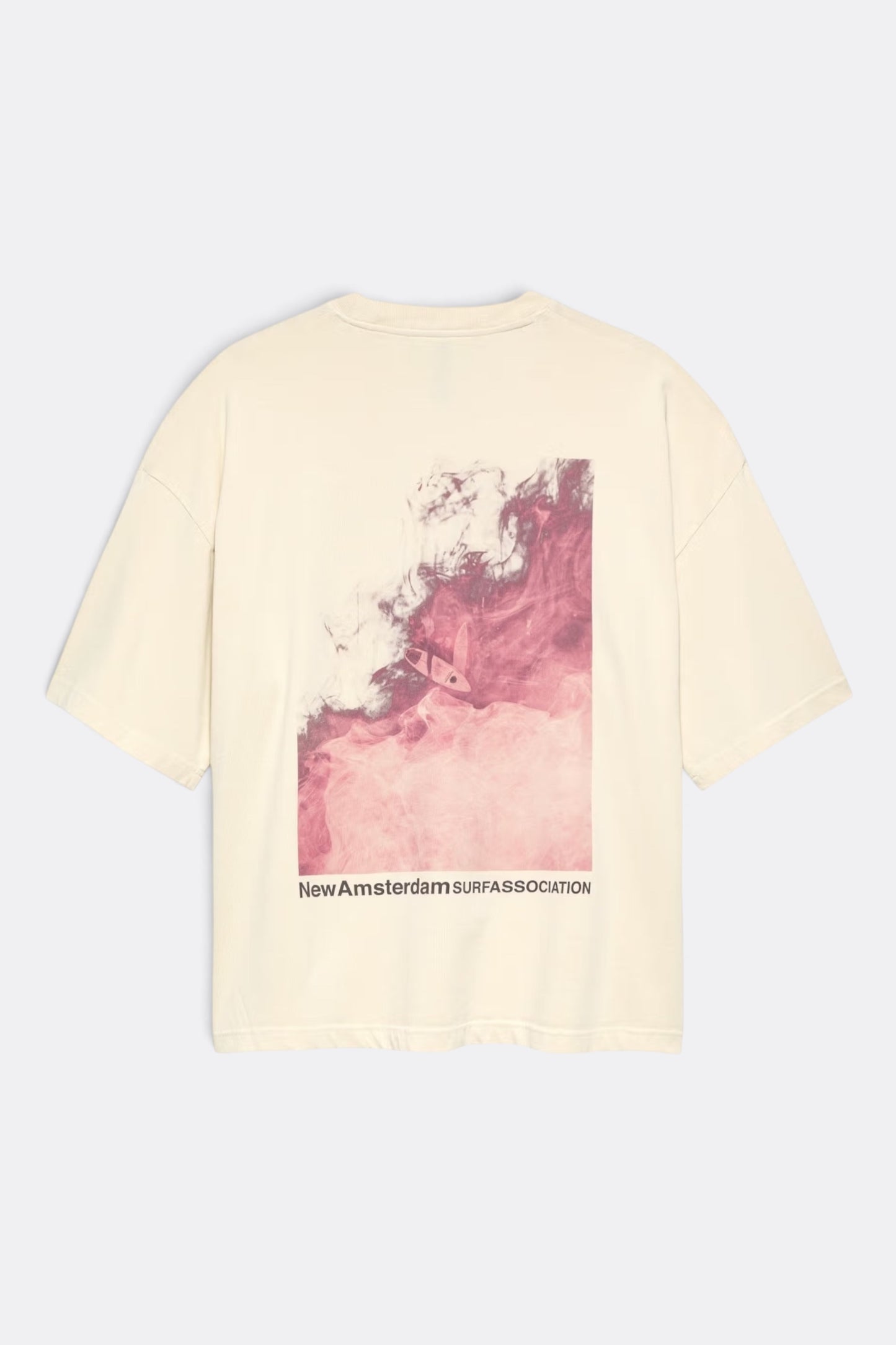 NEW AMSTERDAM SURF ASSOCIATION Heat Wave Tee Ecru | T-Shirt Coton Premium | Edgar Bdx