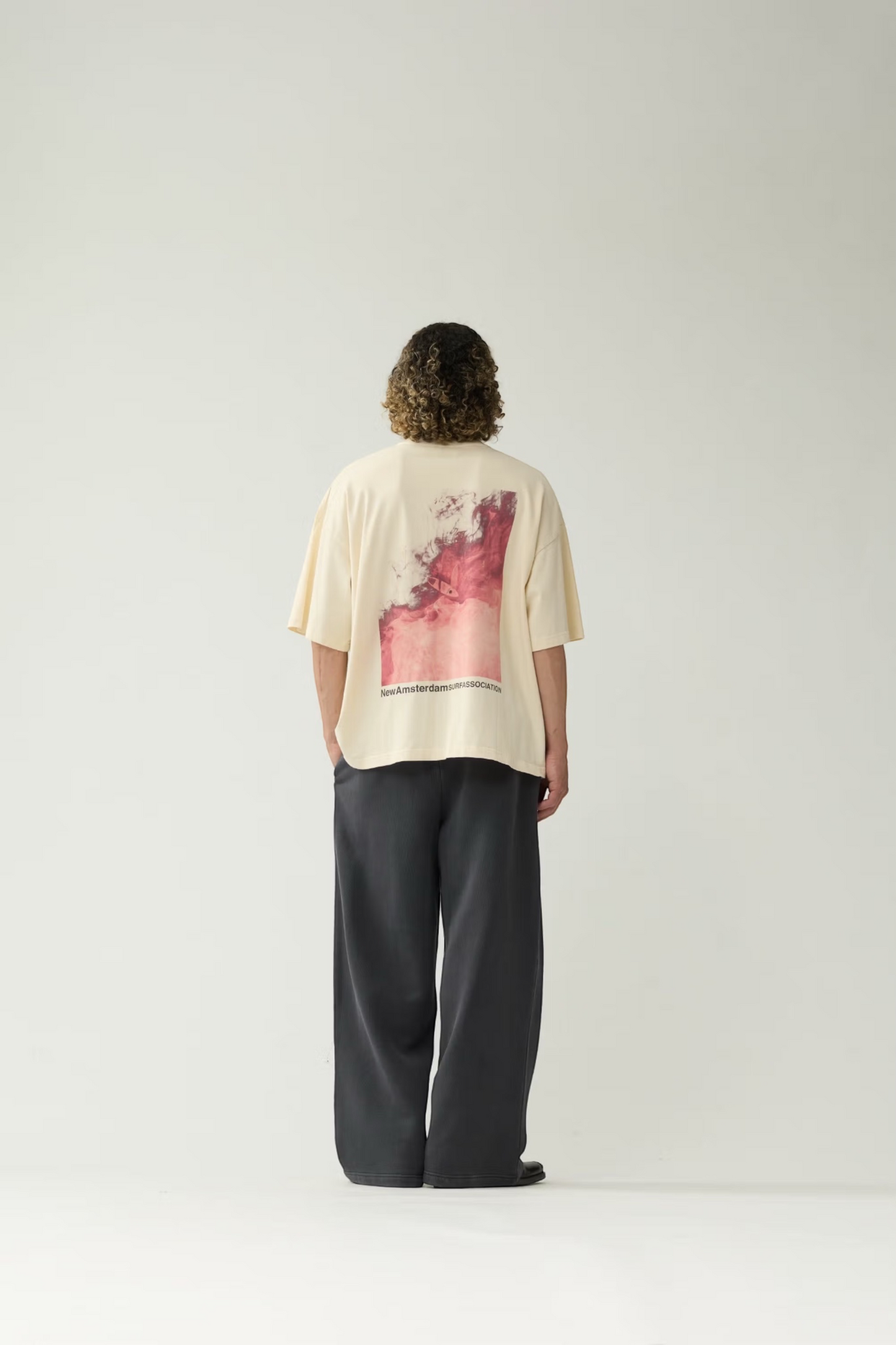 NEW AMSTERDAM SURF ASSOCIATION Heat Wave Tee Ecru | T-Shirt Coton Premium | Edgar Bdx