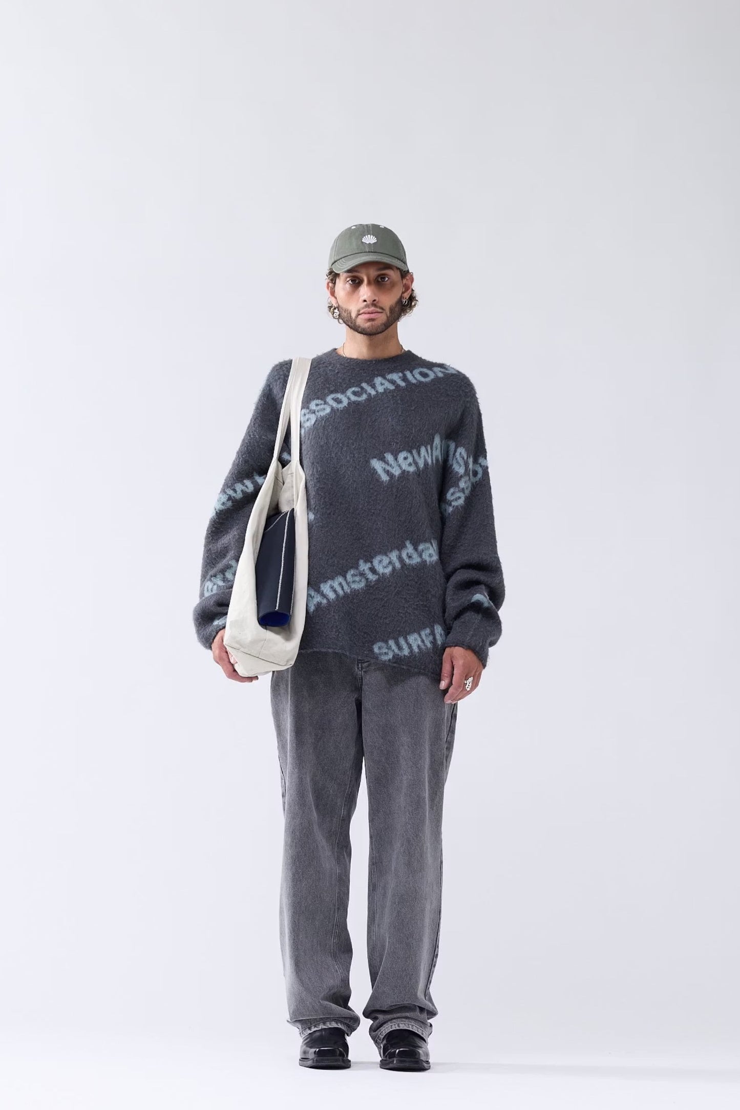 New Amsterdam Surf Association - Jacquard Knit (Shark Green / Teal)