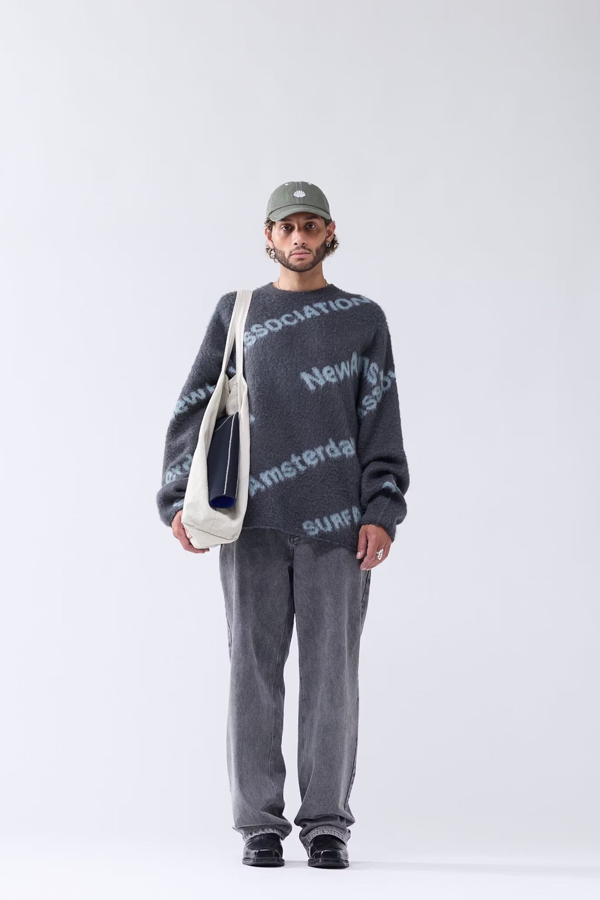 New Amsterdam Surf Association - Jacquard Knit (Shark Green / Teal)