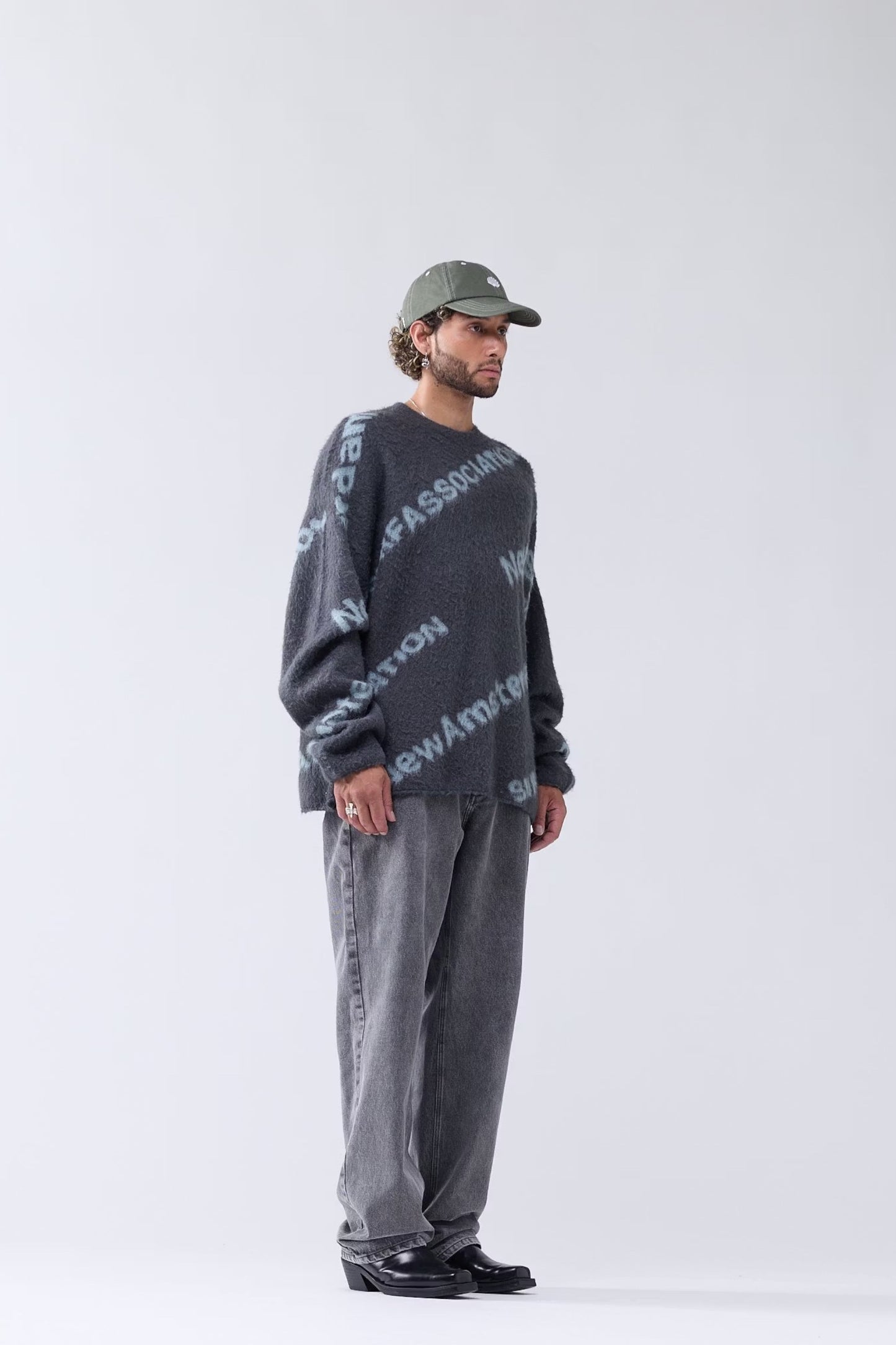 New Amsterdam Surf Association - Jacquard Knit (Shark Green / Teal)