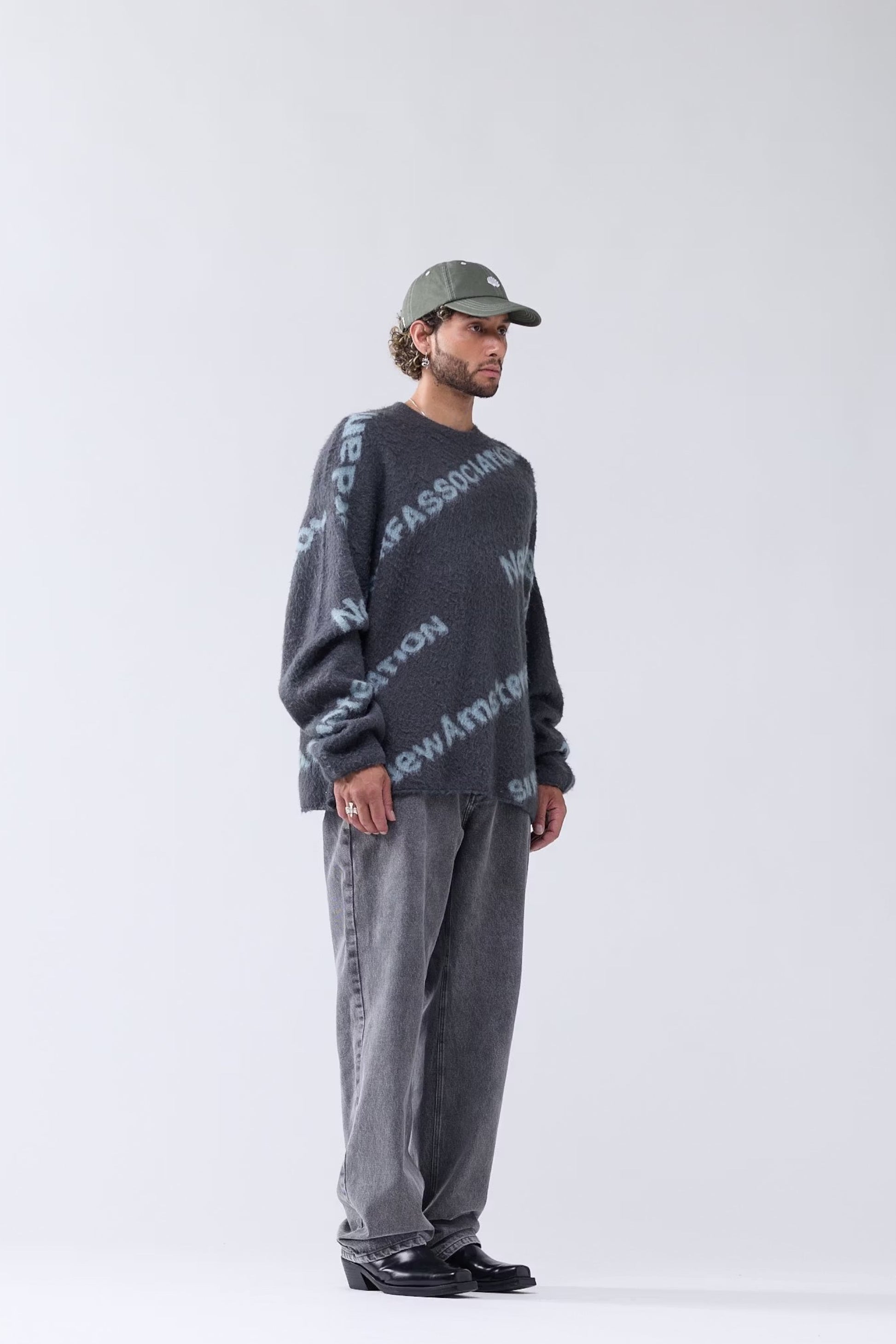 New Amsterdam Surf Association - Jacquard Knit (Shark Green / Teal)