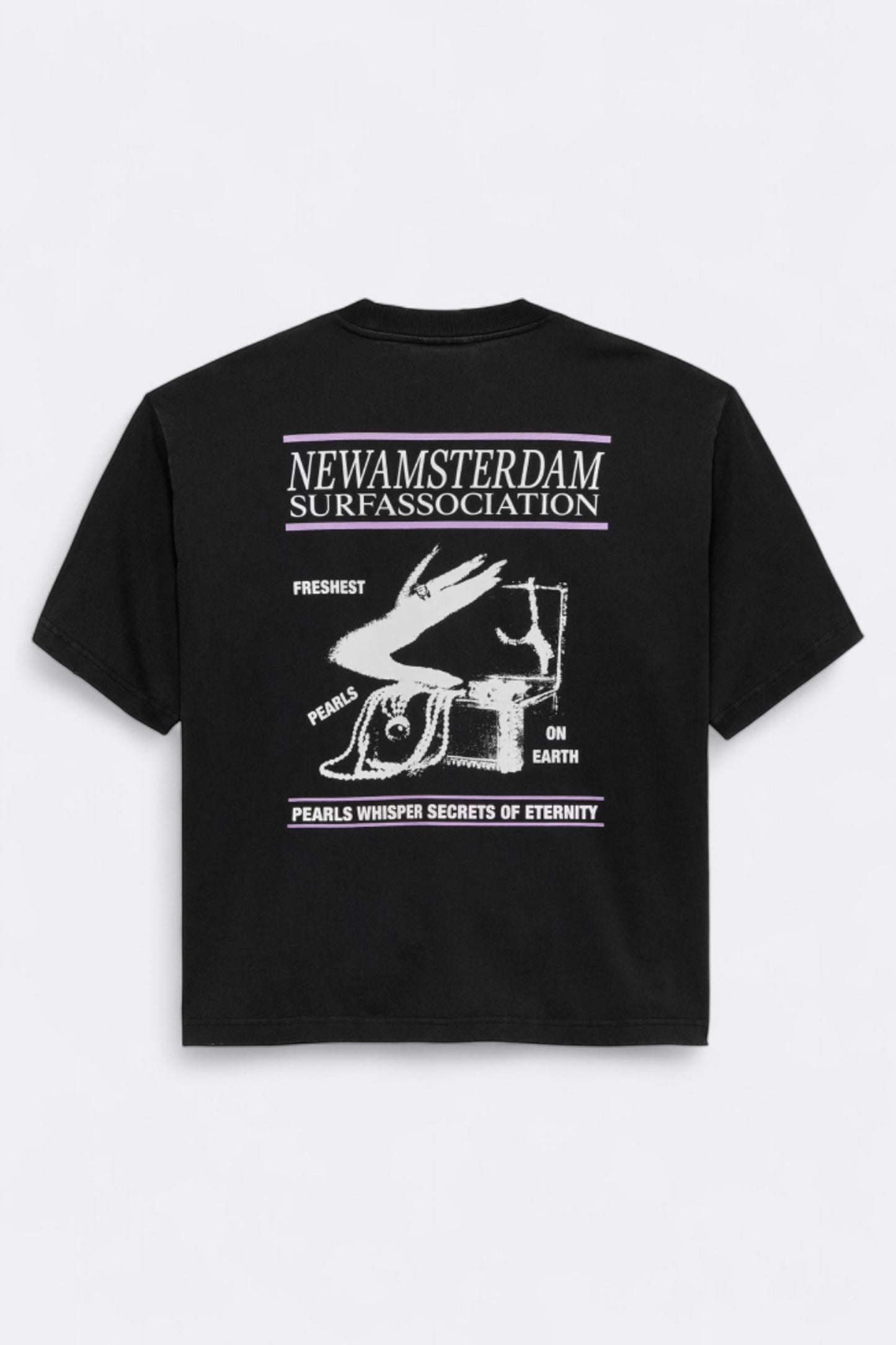 New Amsterdam Surf Association - Jewellery Tee (Black)