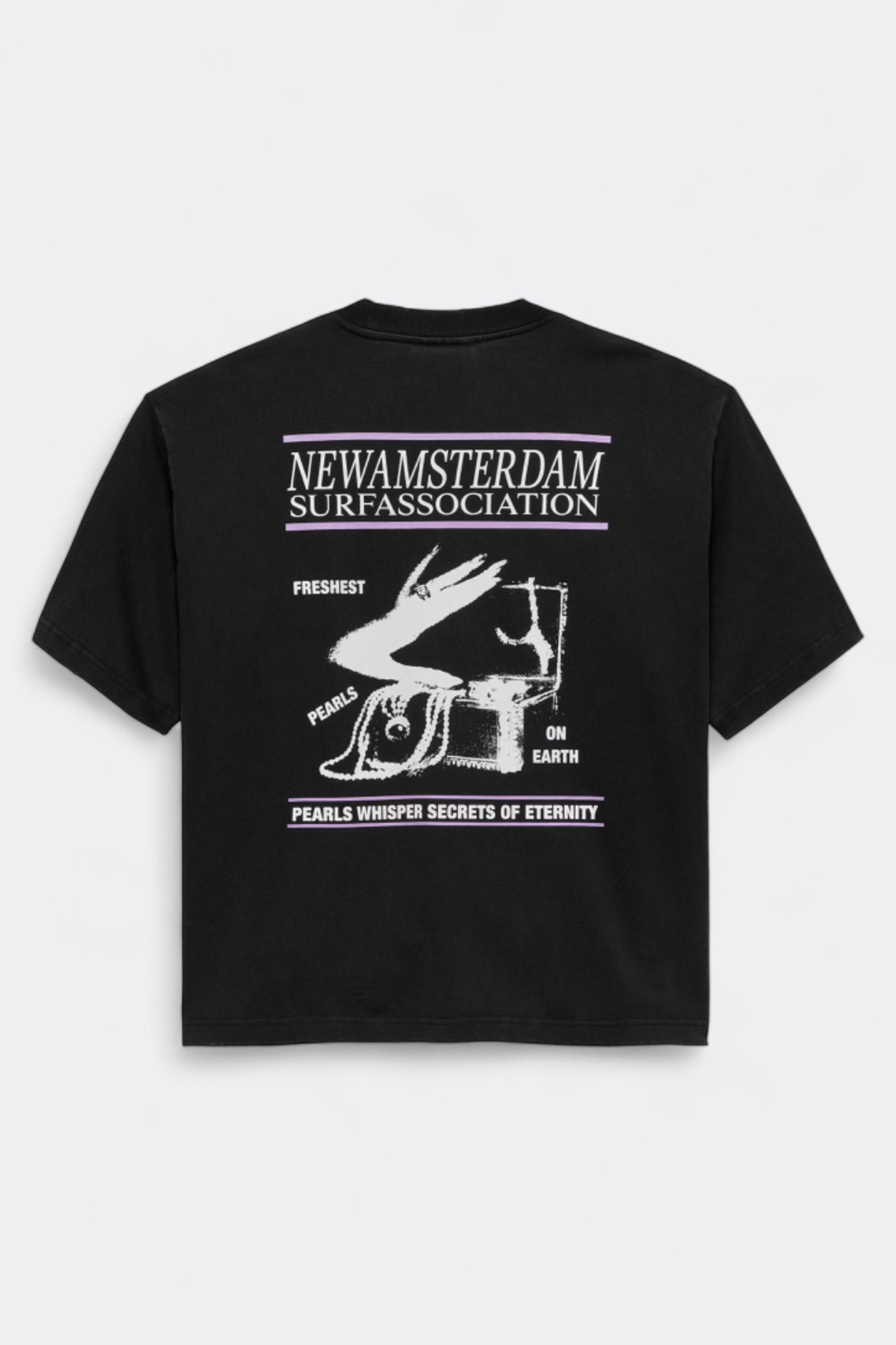 New Amsterdam Surf Association - Jewellery Tee (Black)