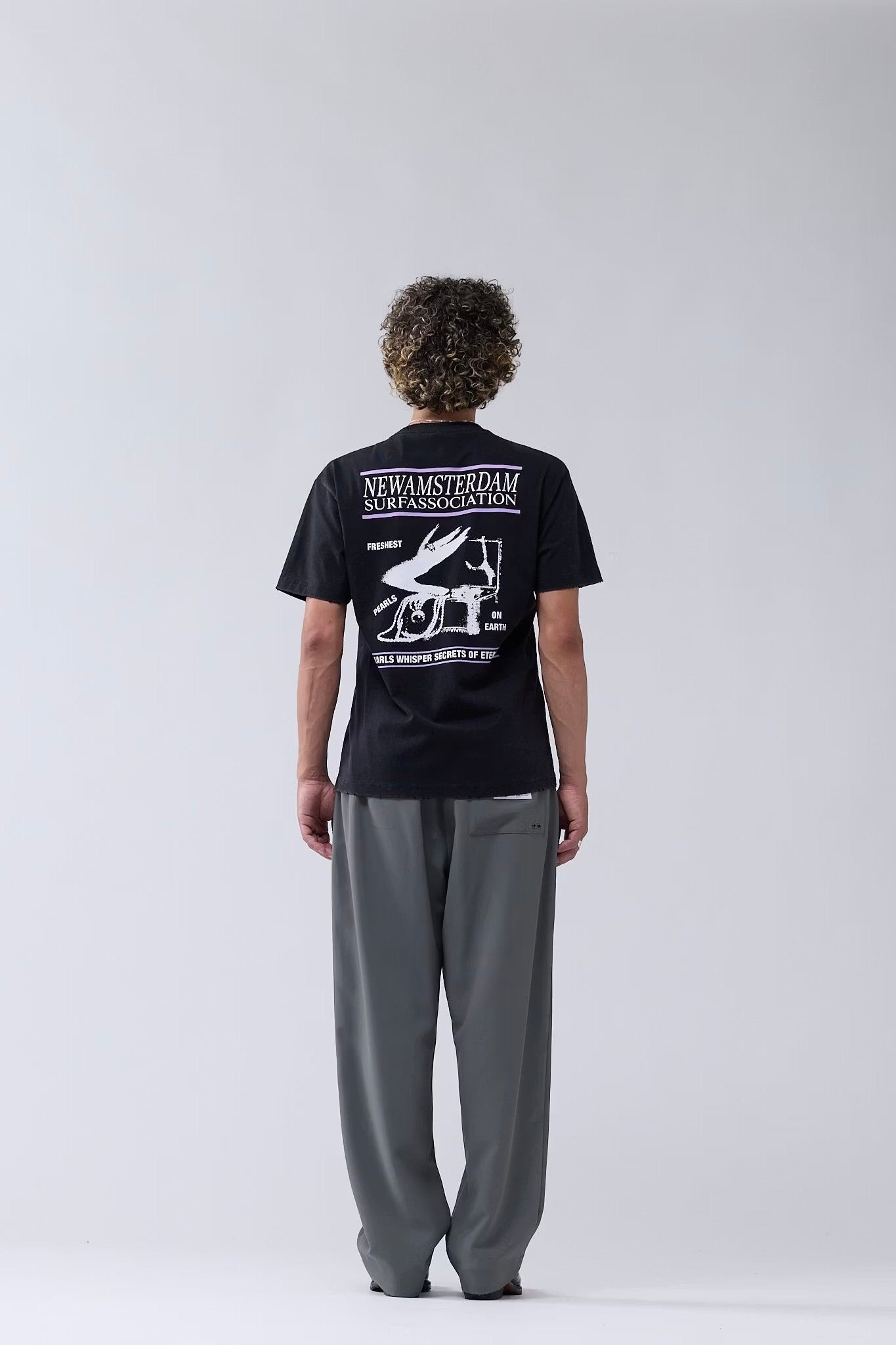 New Amsterdam Surf Association - Jewellery Tee (Black)