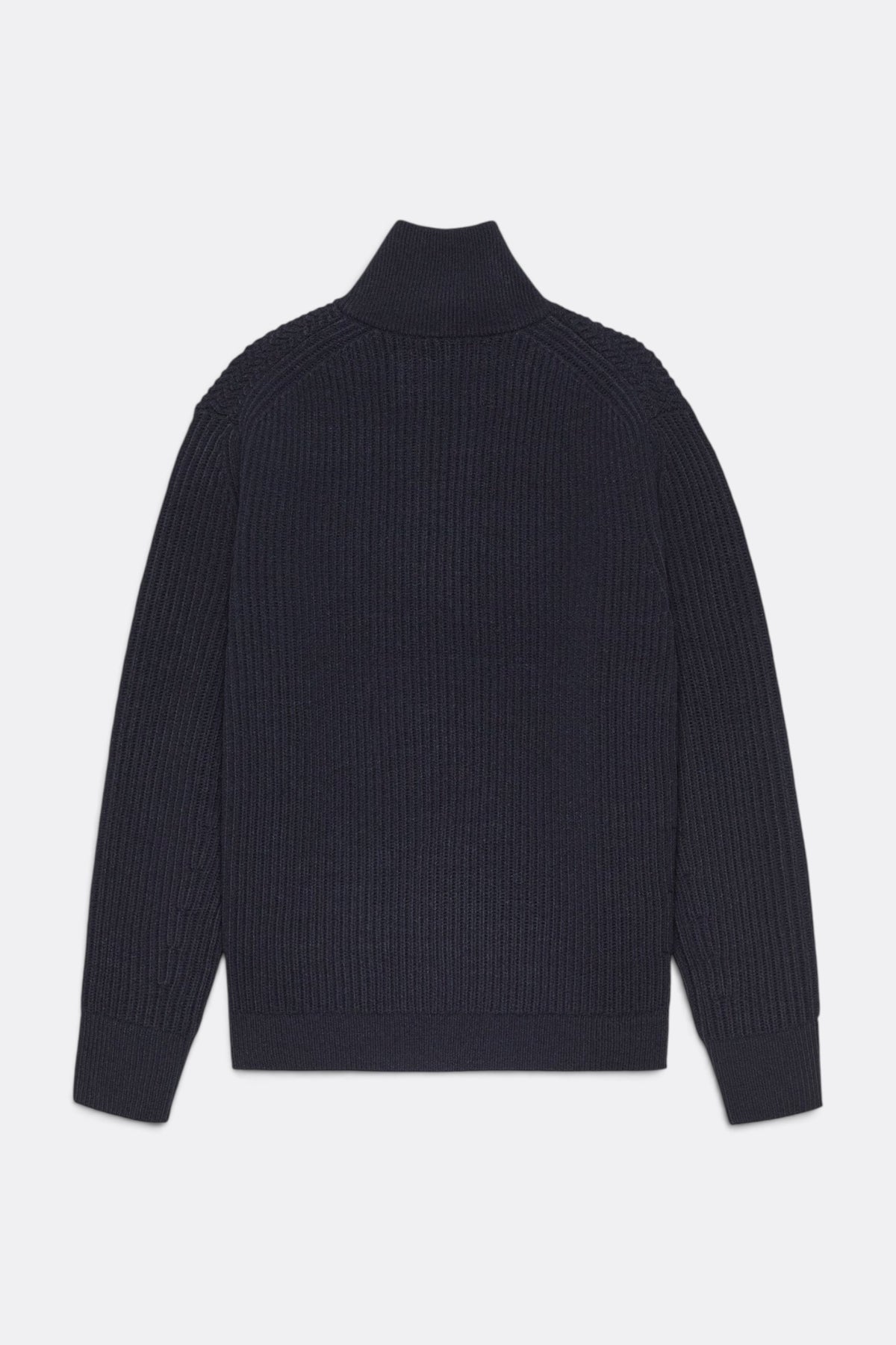 NEW AMSTERDAM SURF ASSOCIATION Knitted Half Zip Night | Pull Maille Intarsia Demi-Zip | Edgar Bdx