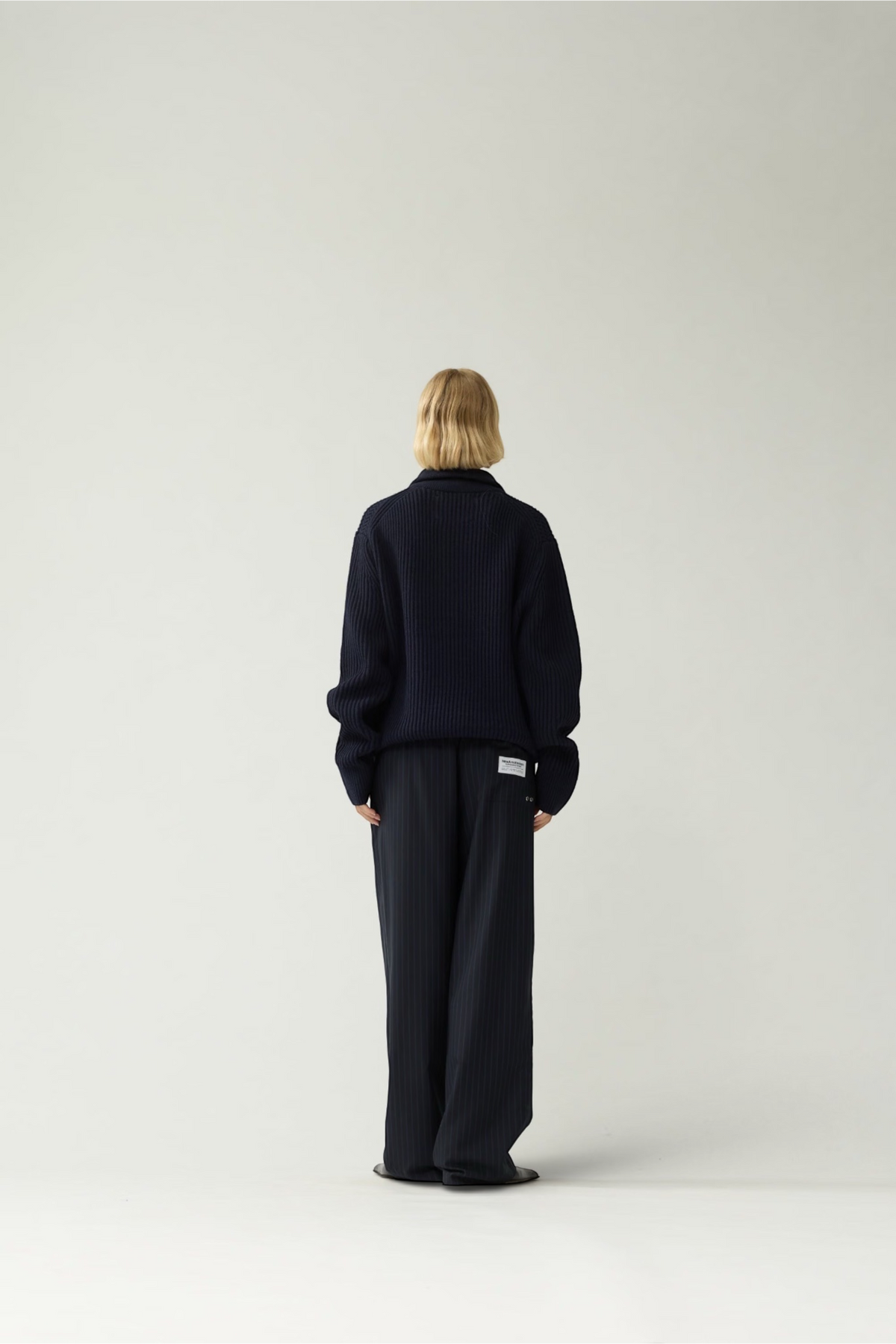 NEW AMSTERDAM SURF ASSOCIATION Knitted Half Zip Night | Pull Maille Intarsia Demi-Zip | Edgar Bdx