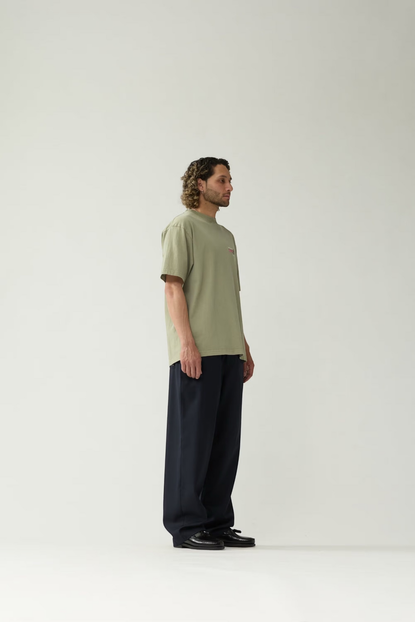 NEW AMSTERDAM SURF ASSOCIATION Lilies Tee Sea Grass | T-Shirt Coton Premium | Edgar Bdx