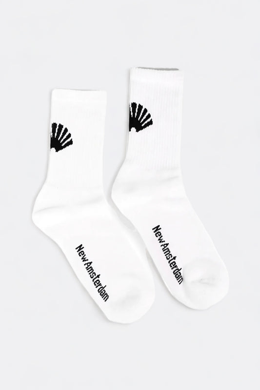 New Amsterdam Surf Association - Logo Sock (White)